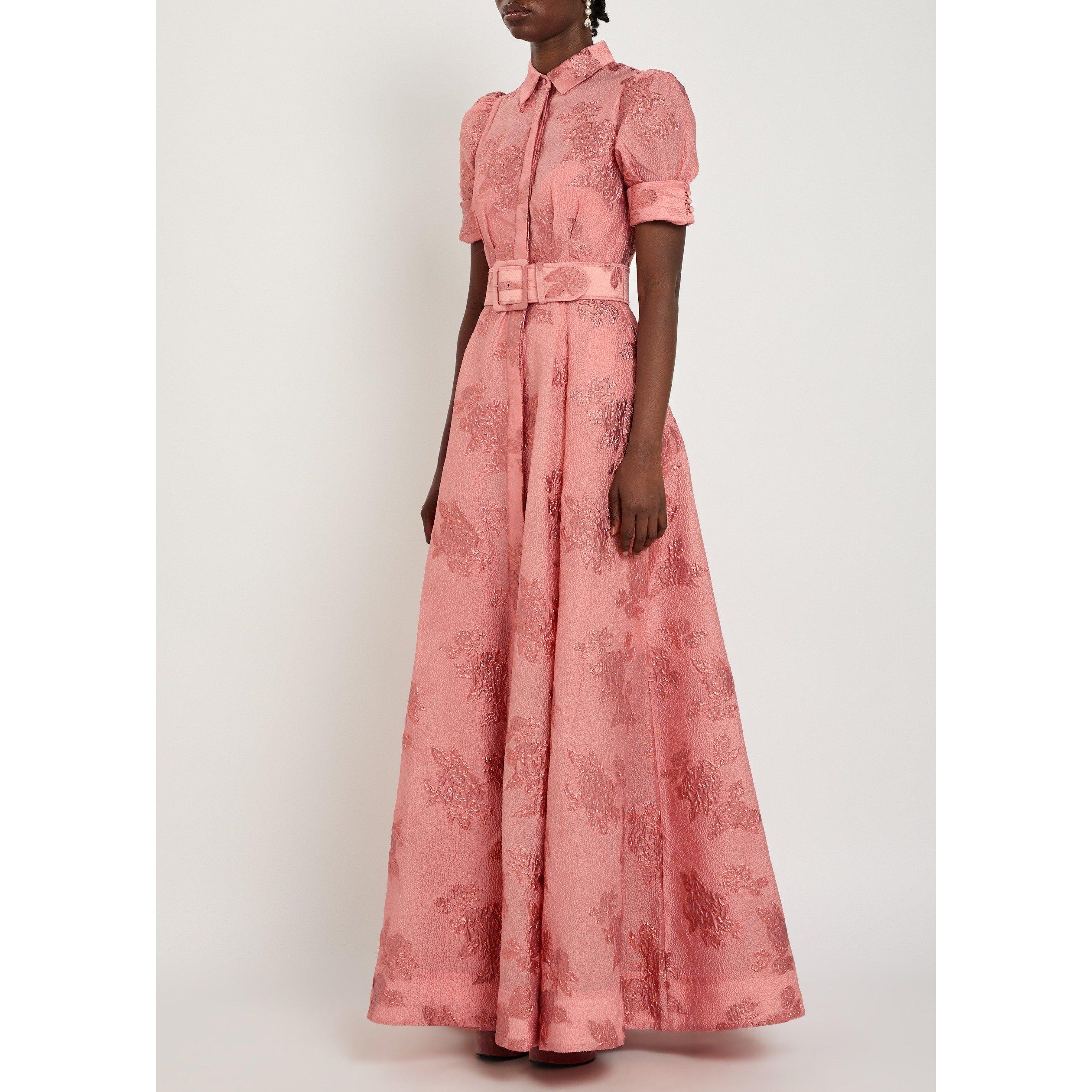 PEACH - Rebecca Vallance - Women's Annette Button Ball Gown - 2