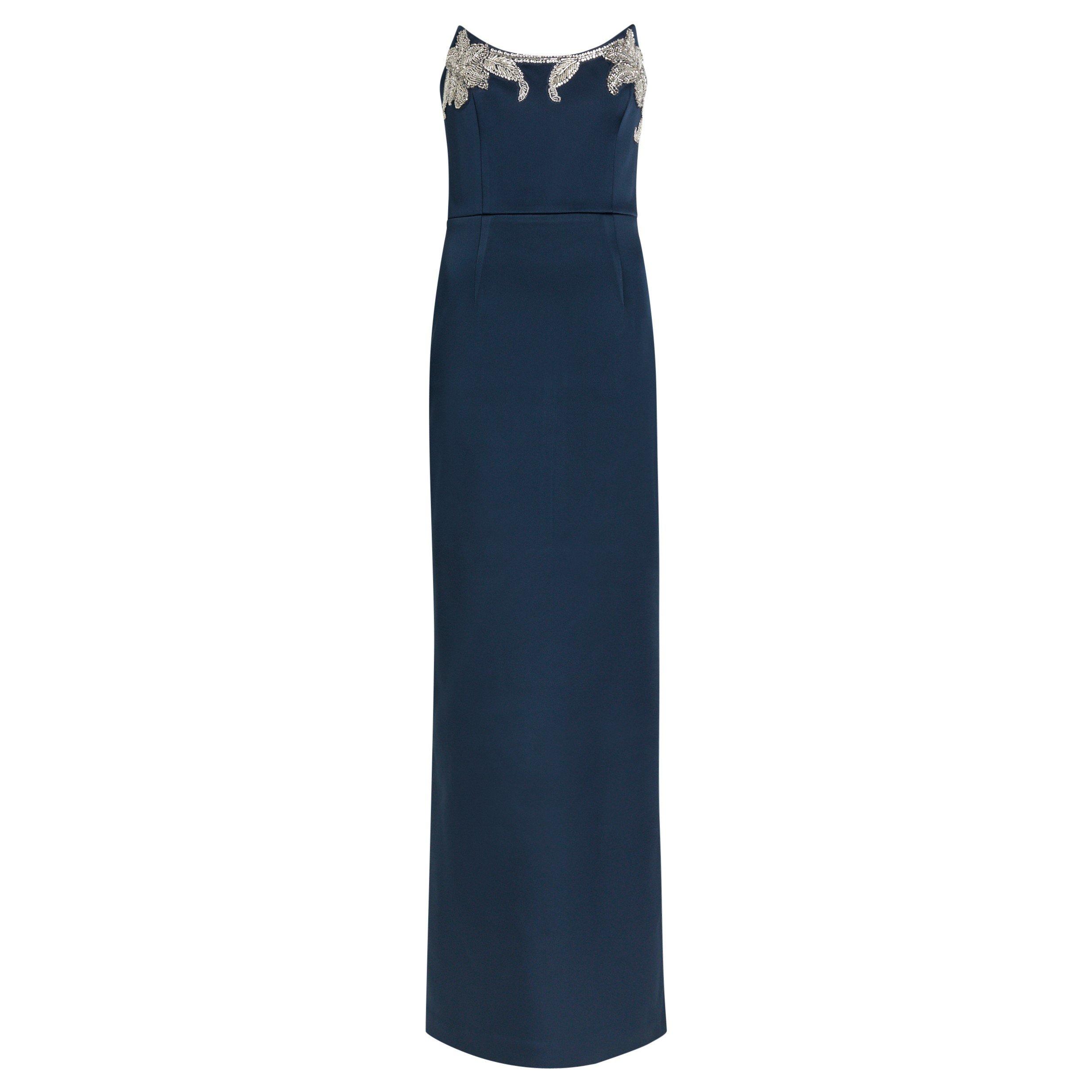 NAVY - Rebecca Vallance - Women's Lessa Strapless Maxi Dress - 1