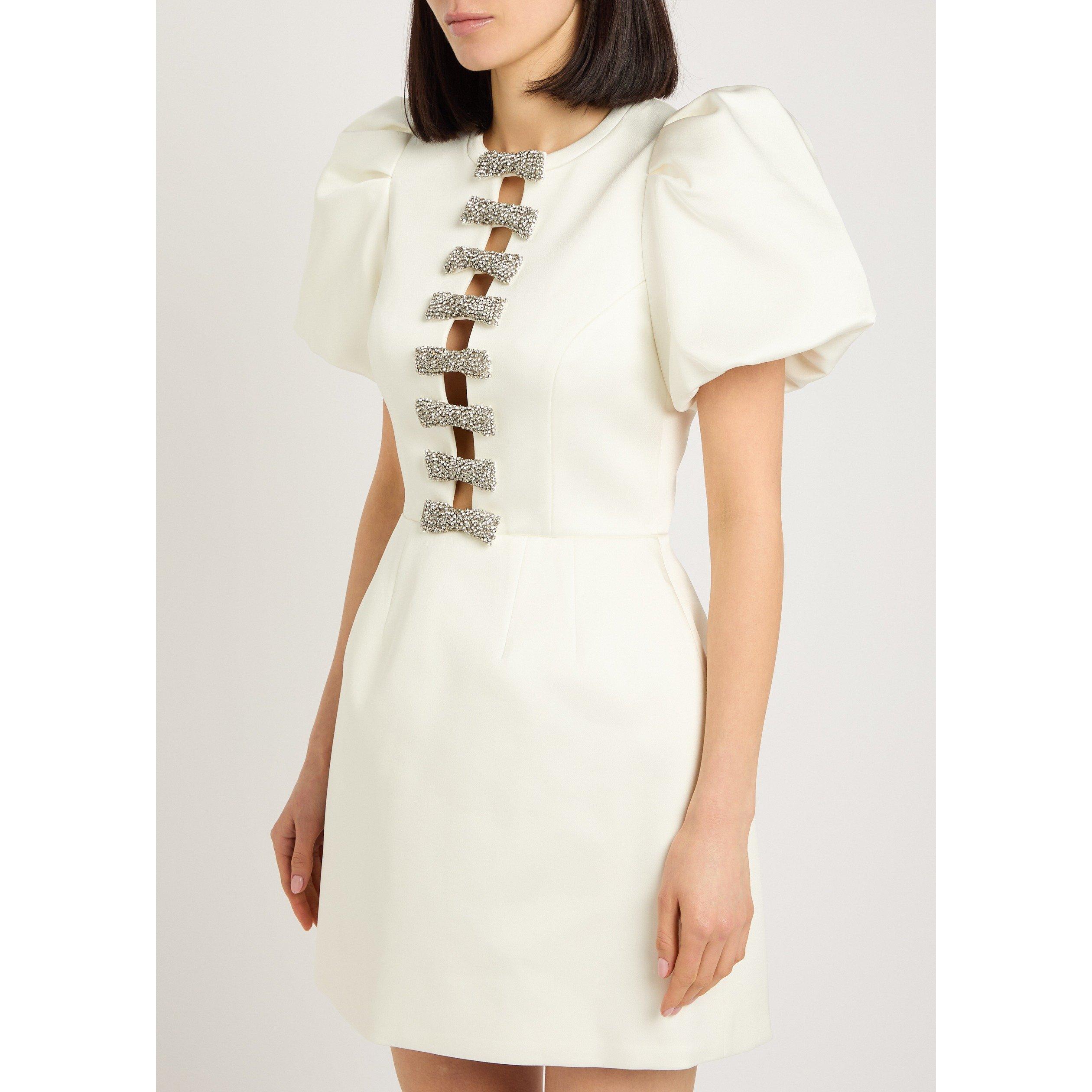 IVORY - Rebecca Vallance - SD BLAISE PUFF SLEEVE MINI - 2