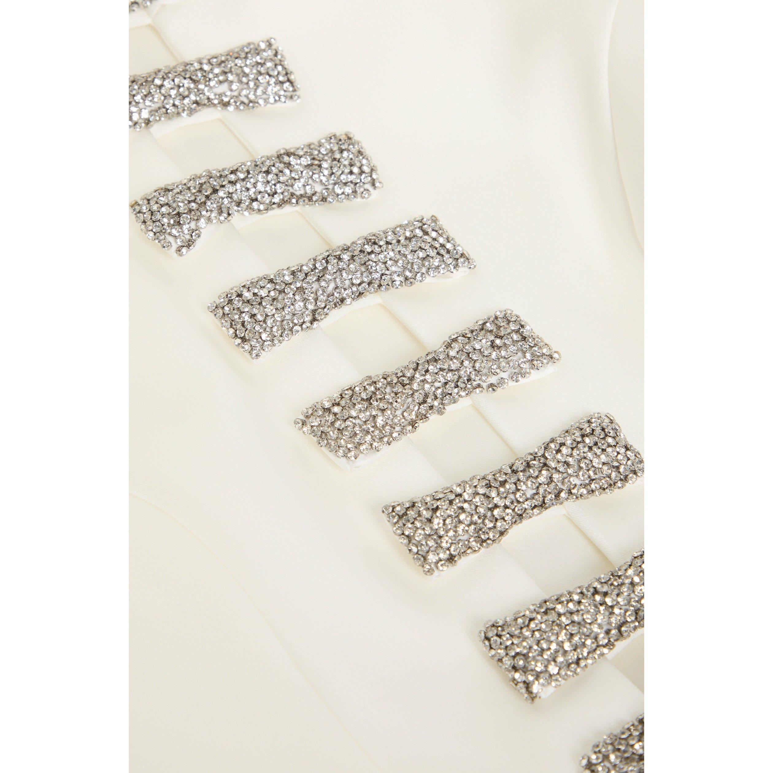 IVORY - Rebecca Vallance - SD BLAISE PUFF SLEEVE MINI - 4