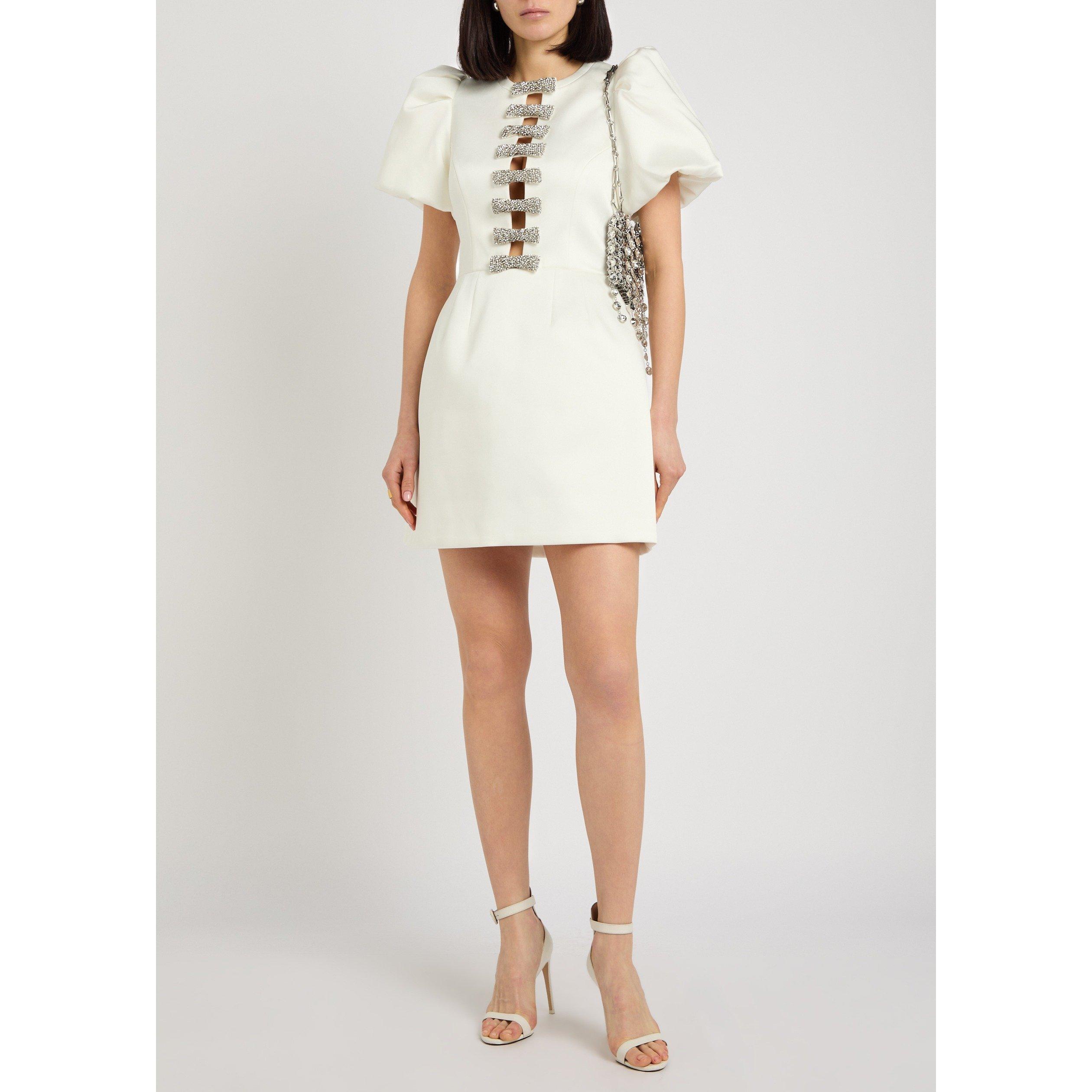 IVORY - Rebecca Vallance - SD BLAISE PUFF SLEEVE MINI - 5