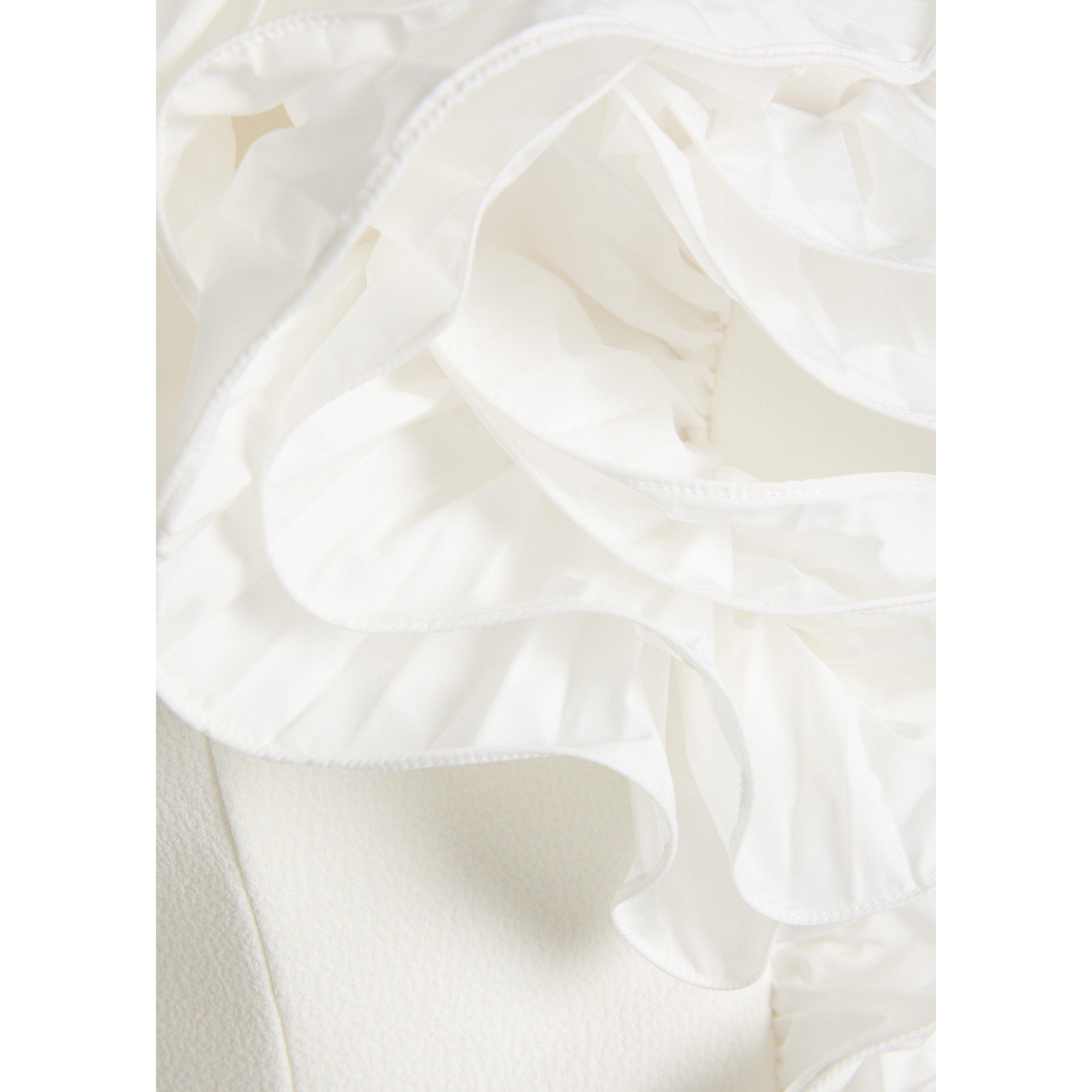 IVORY - Rebecca Vallance - Women's Ozias Midi Crepe Tea Dress - 4