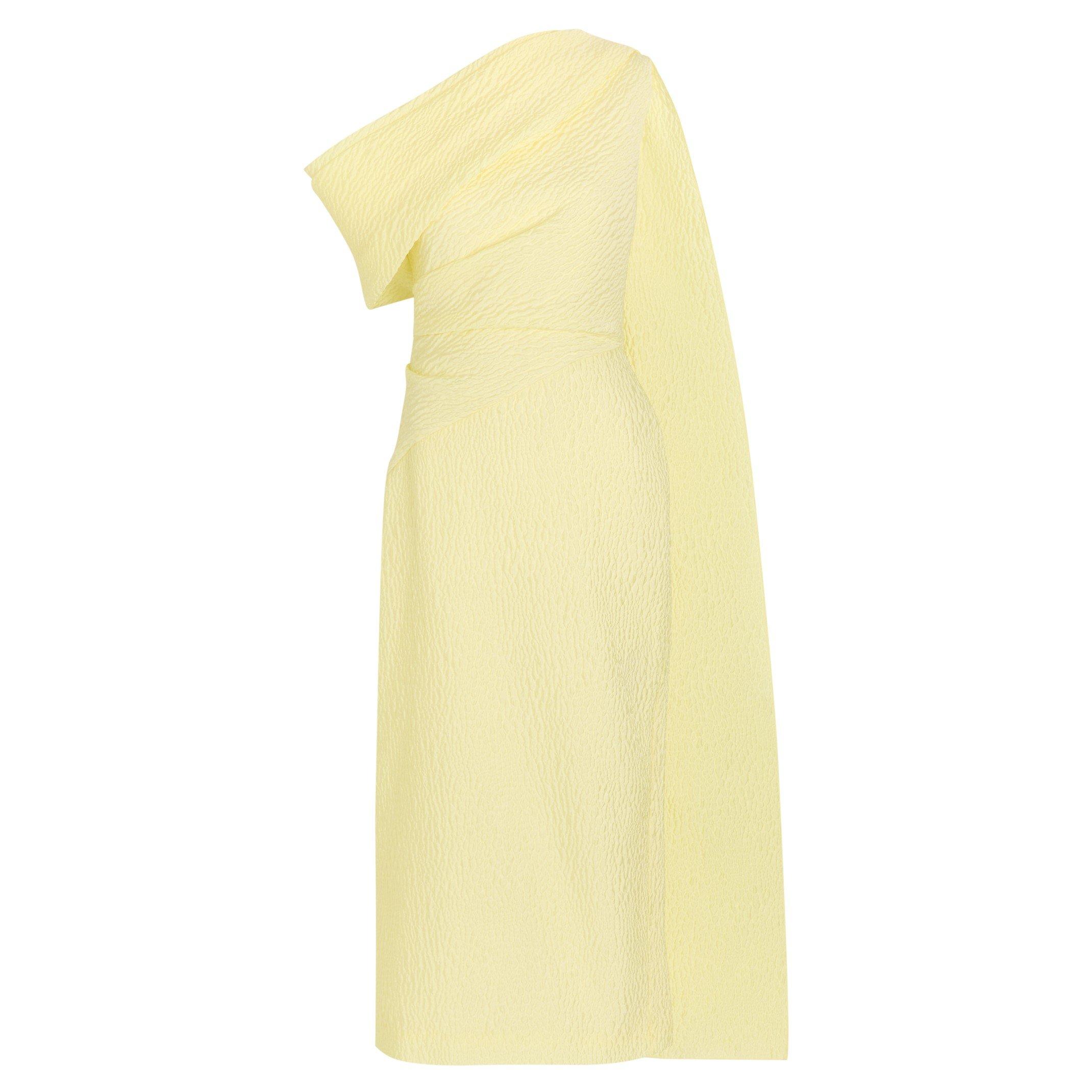 YELLOW LEMON - Roksanda Ilincic - Women's Maite One-Shoulder Maxi Dress - 1