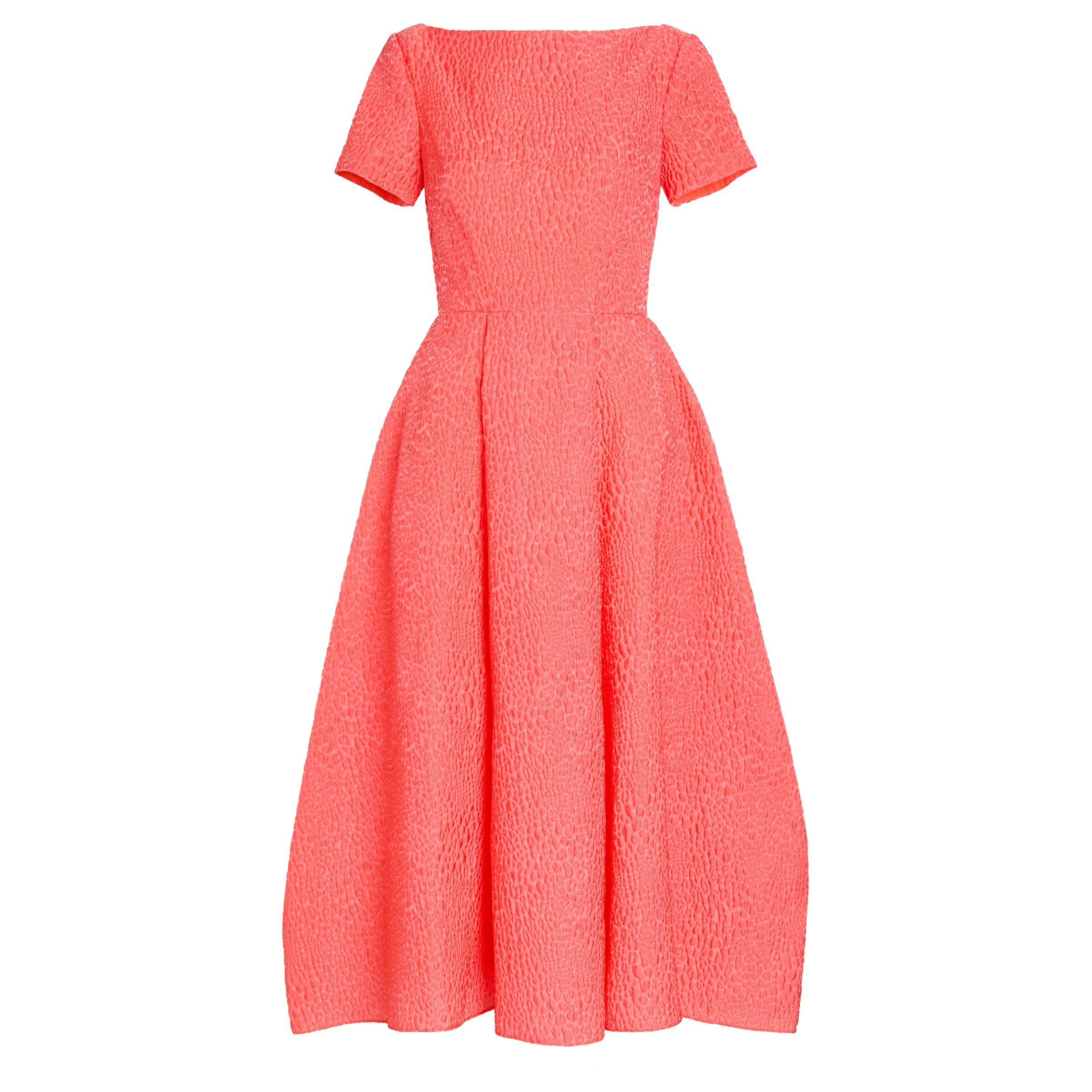 ORANGE - Roksanda Ilincic - Women's Vaela A Line Dress - 1