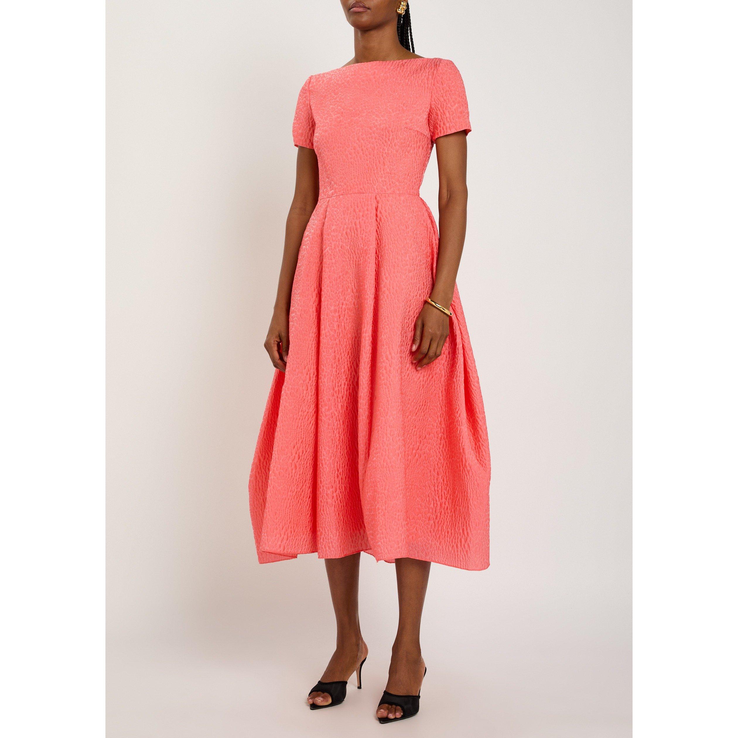 ORANGE - Roksanda Ilincic - Women's Vaela A Line Dress - 2