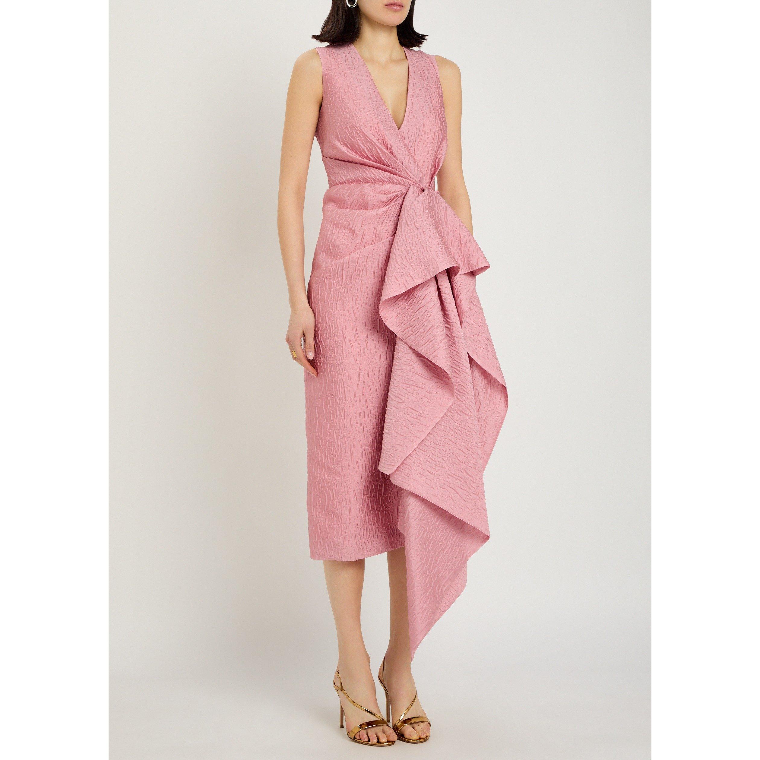 PINK - Roksanda Ilincic - Women's Esra Tea Dress - 2