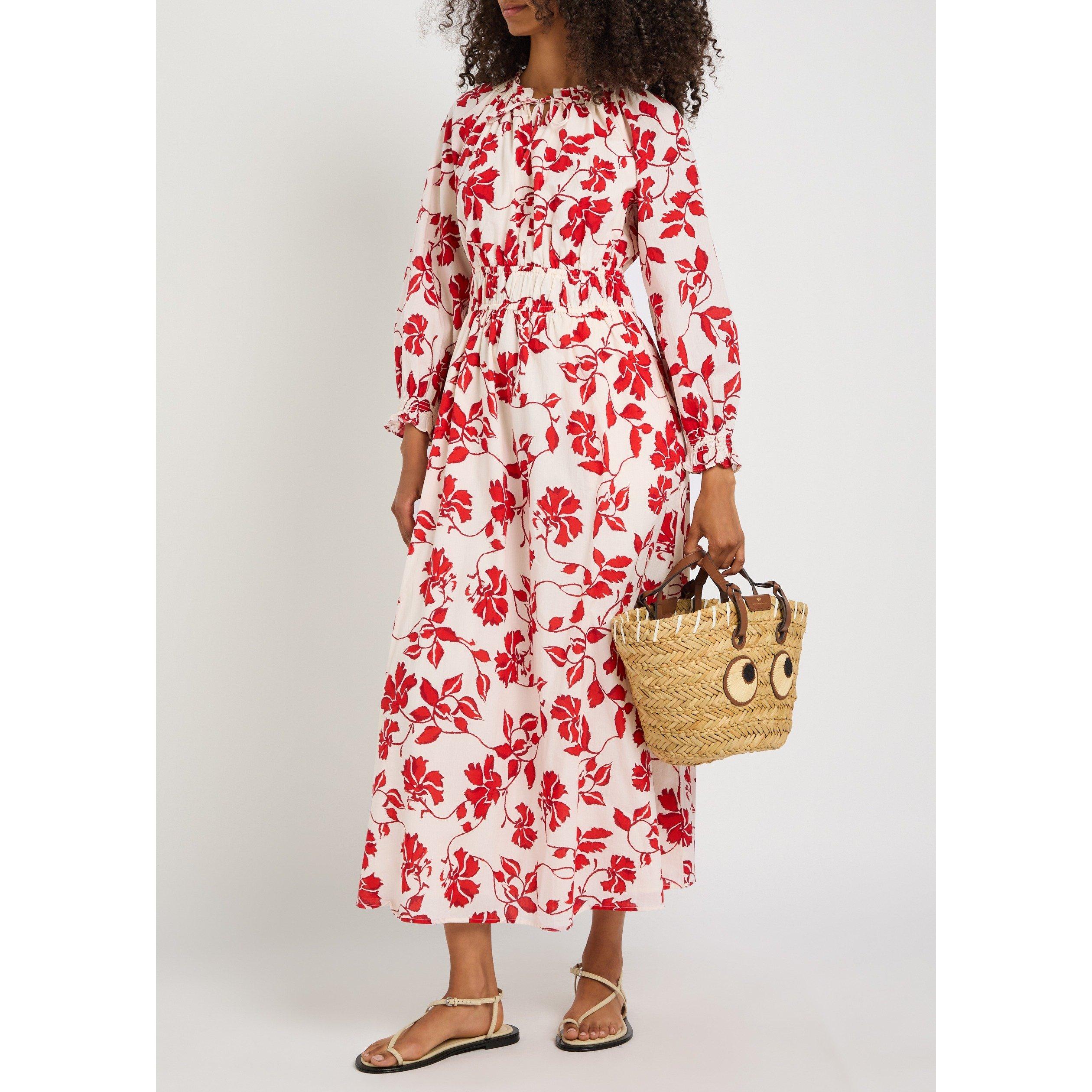 RED AND OTHER - Rails - Women's Matia Floral Cotton Maxi Dress - 5