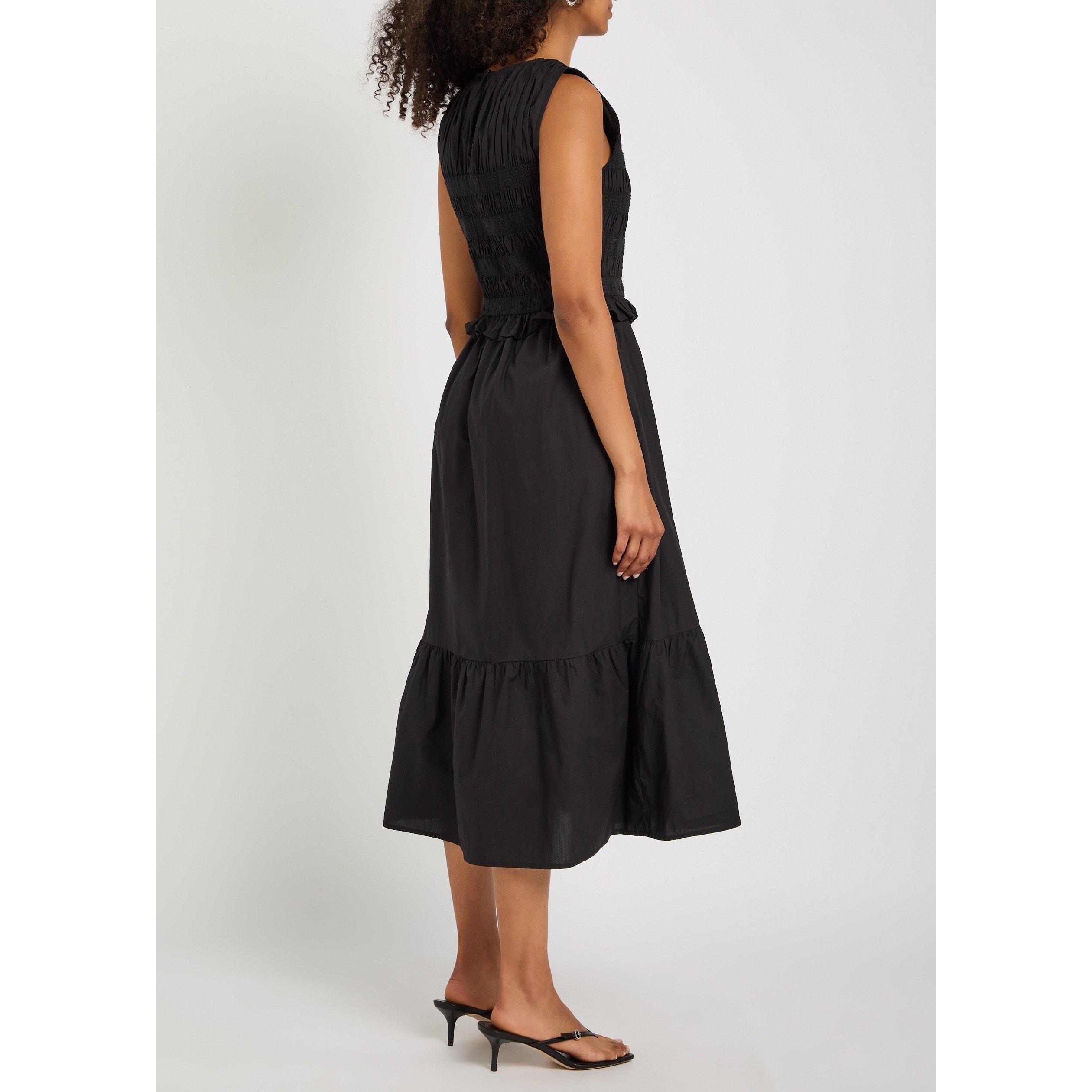 BLACK - Rails - Women's Rialto Cotton Smock Dress - 3