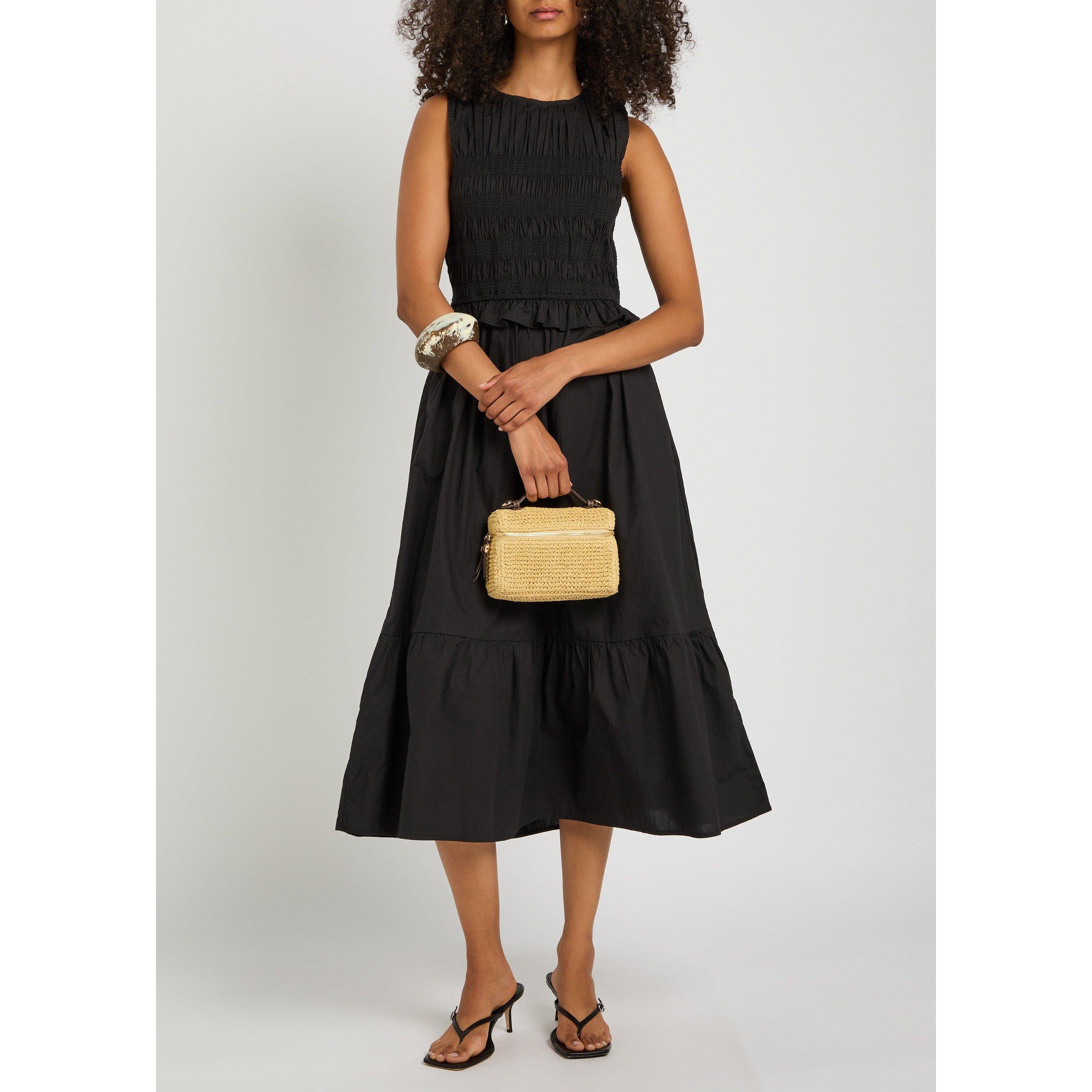 BLACK - Rails - Women's Rialto Cotton Smock Dress - 5