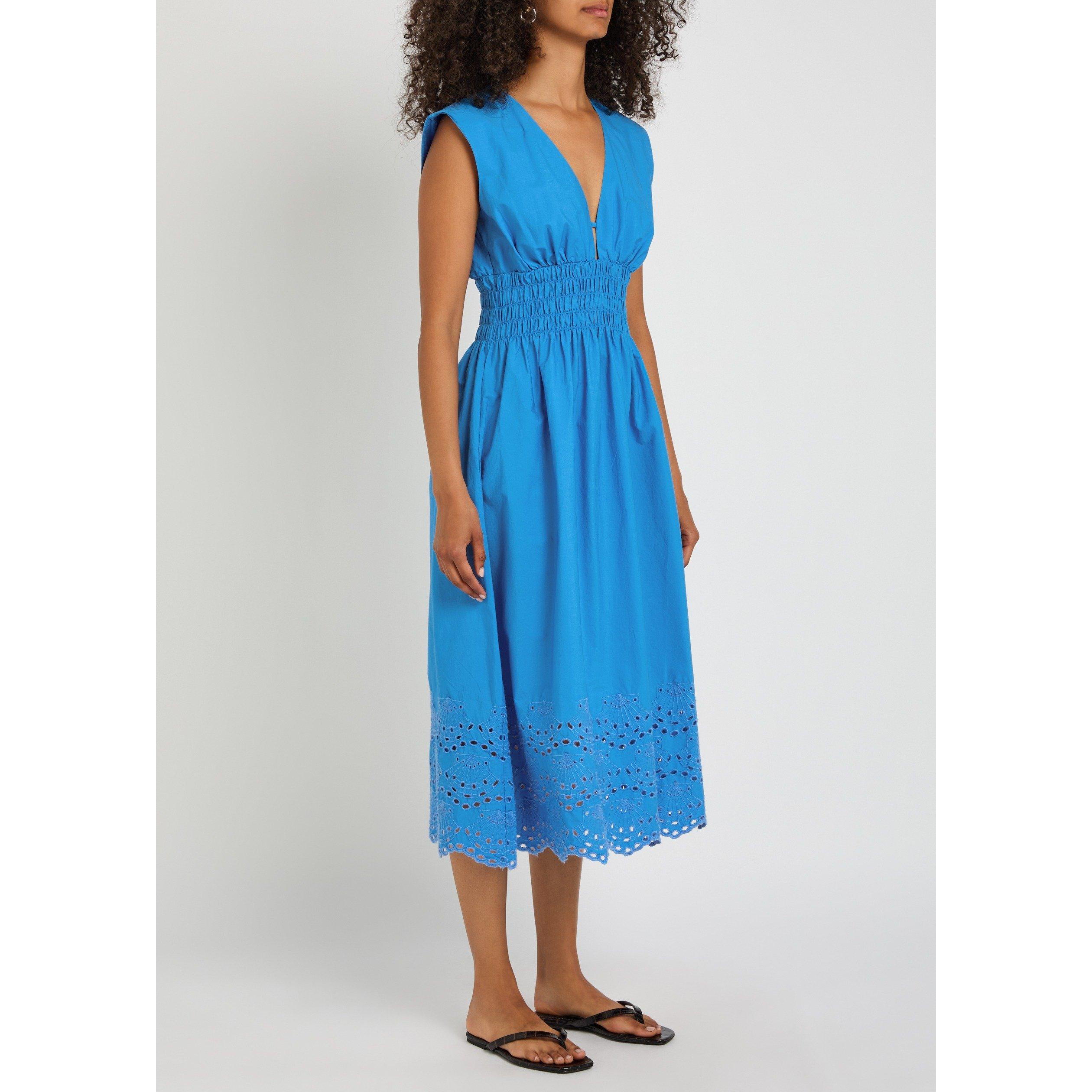 BLUE - Rails - Women's Roxanne Cotton A Line Dress - 2
