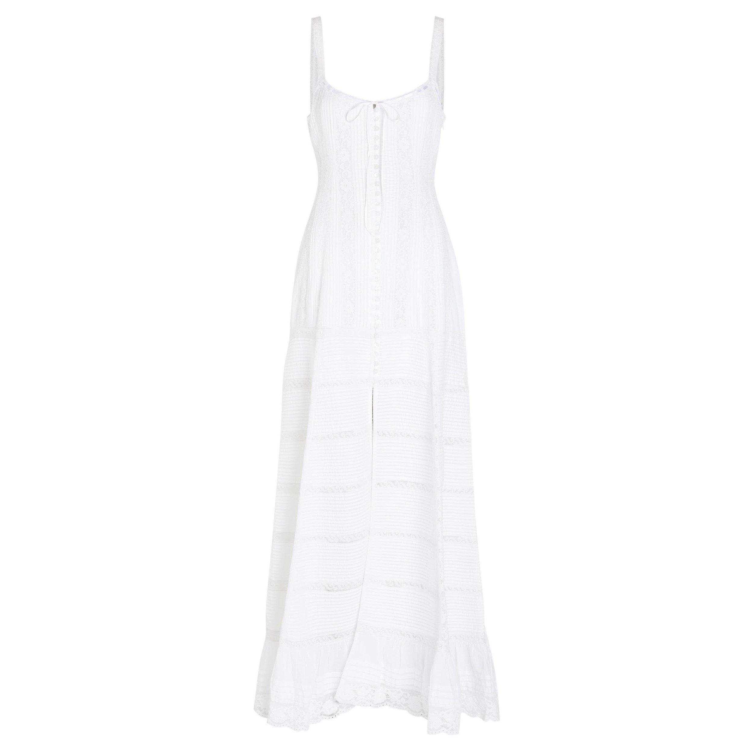 WHITE - LoveshackFancy - LD CALYX DRESS
