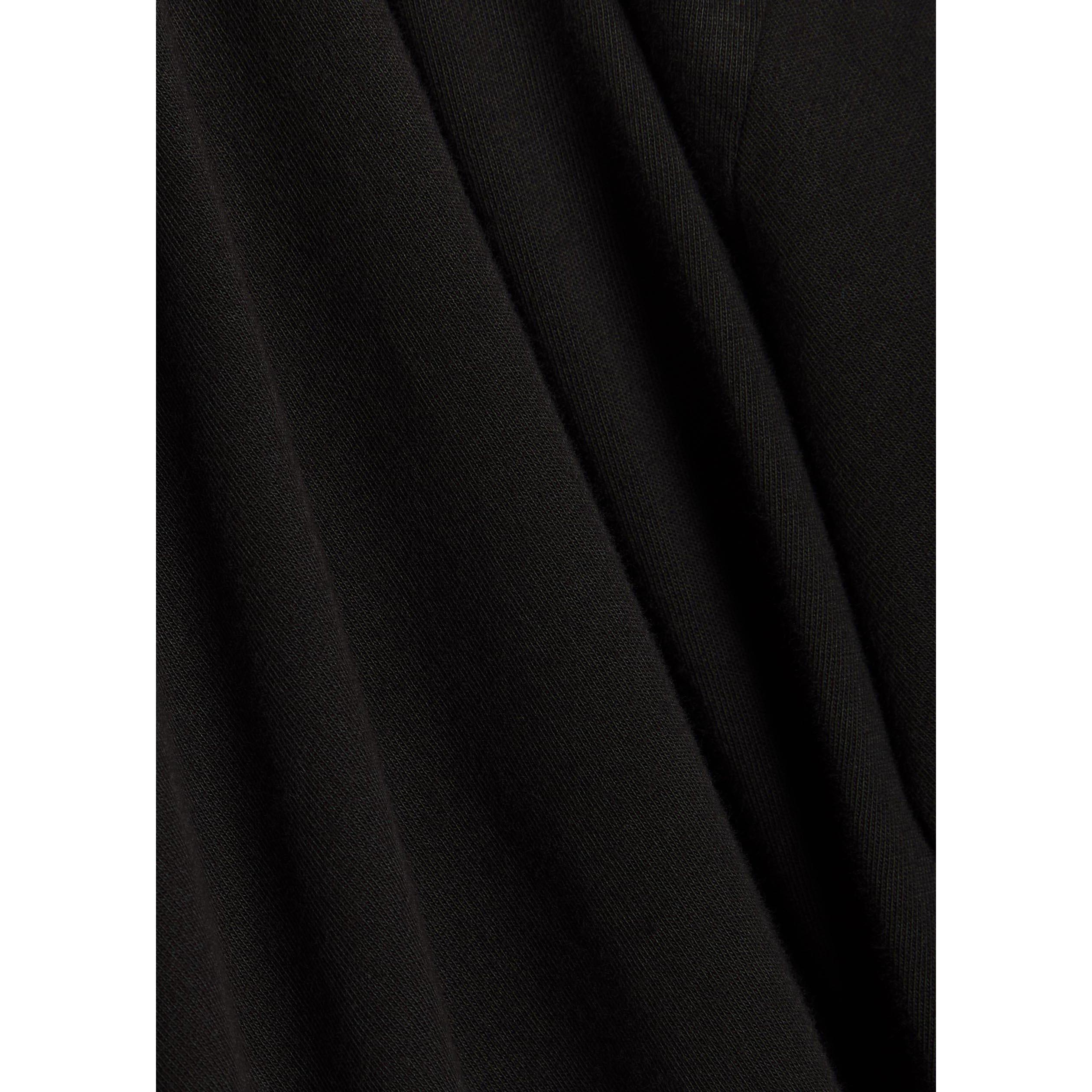 BLACK - Agolde - ZANNA MAXI TWISTED T-SHIRT DRE - 4
