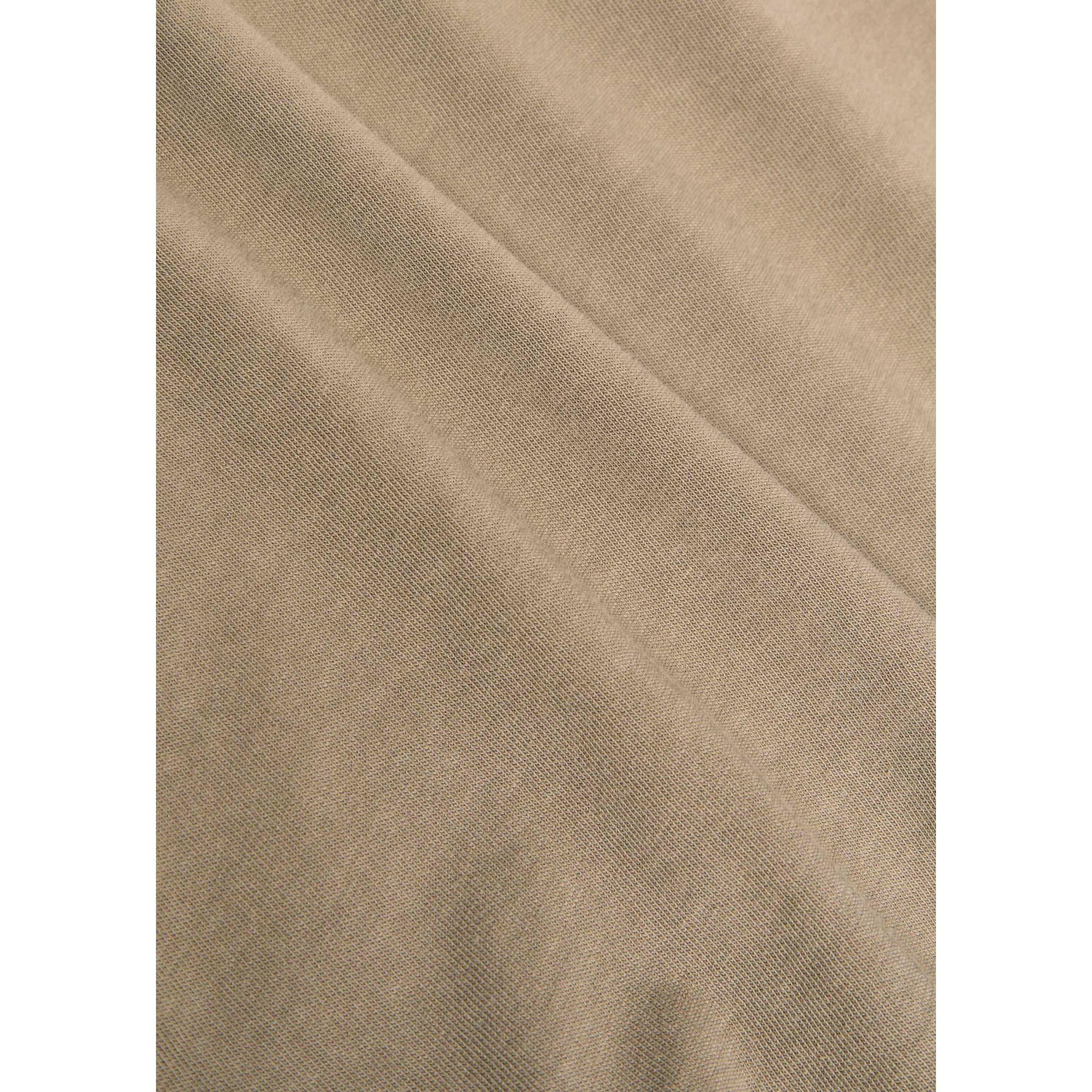 LIGHT BROWN - Agolde - Women's Adine Shrunken Cotton Relaxed-Fit T-Shirt - 4