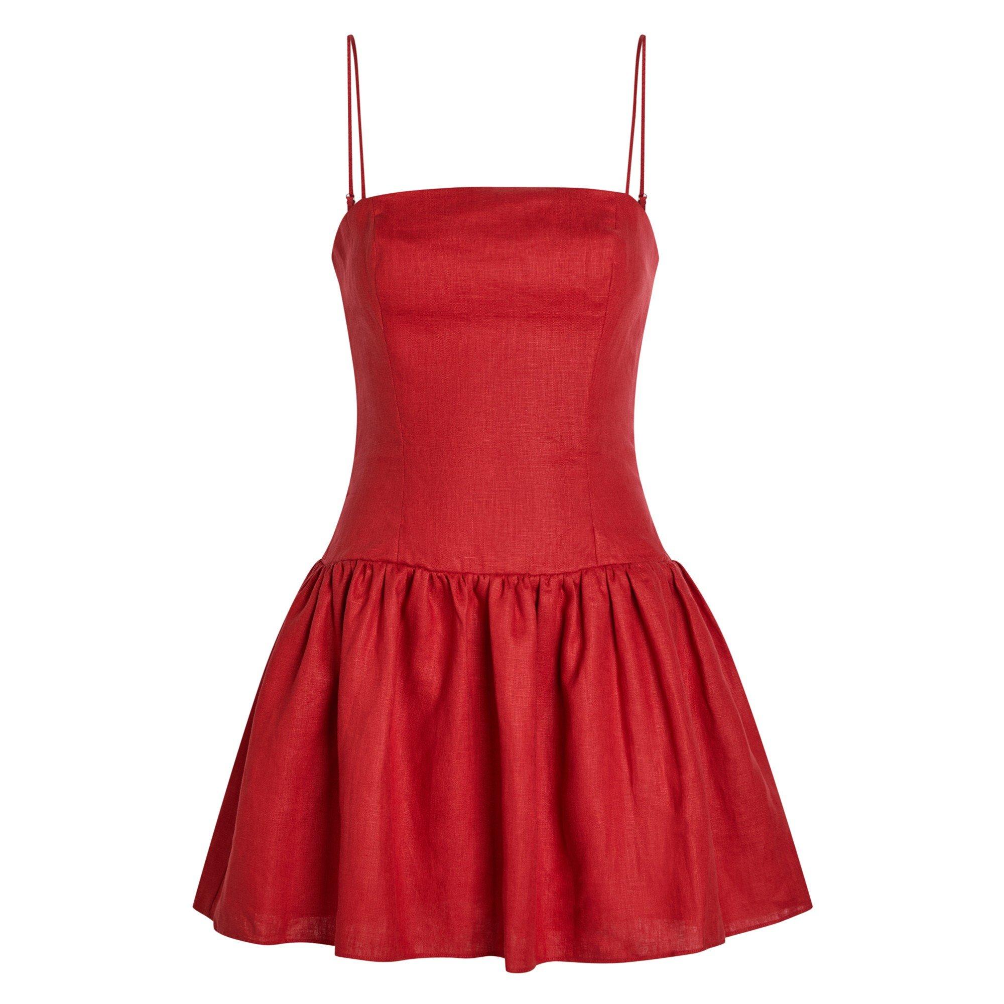 RED - Faithfull The Brand - UMA MINI DRESS