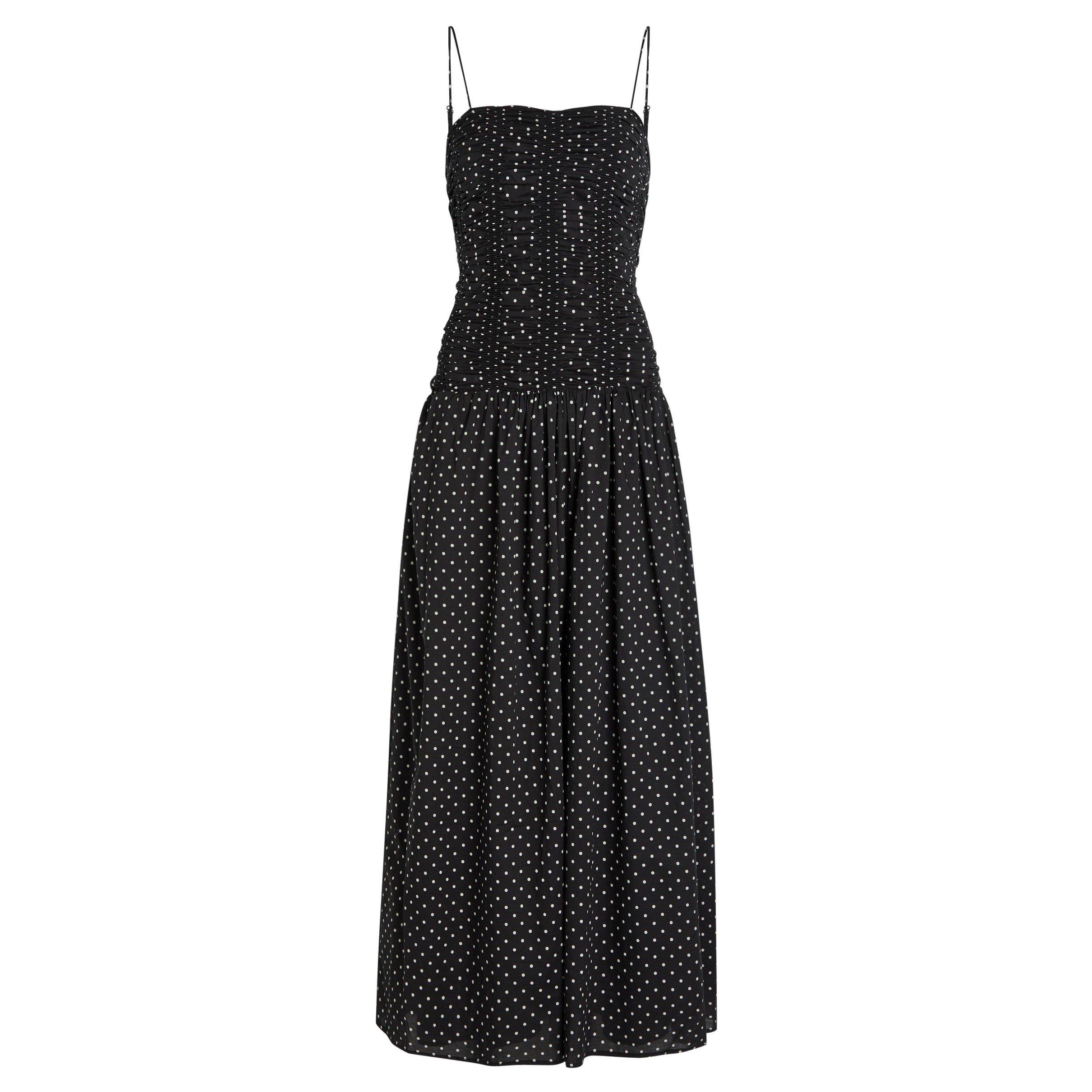 BLACK AND WHITE - Faithfull The Brand - MIRA MAXI DRESS