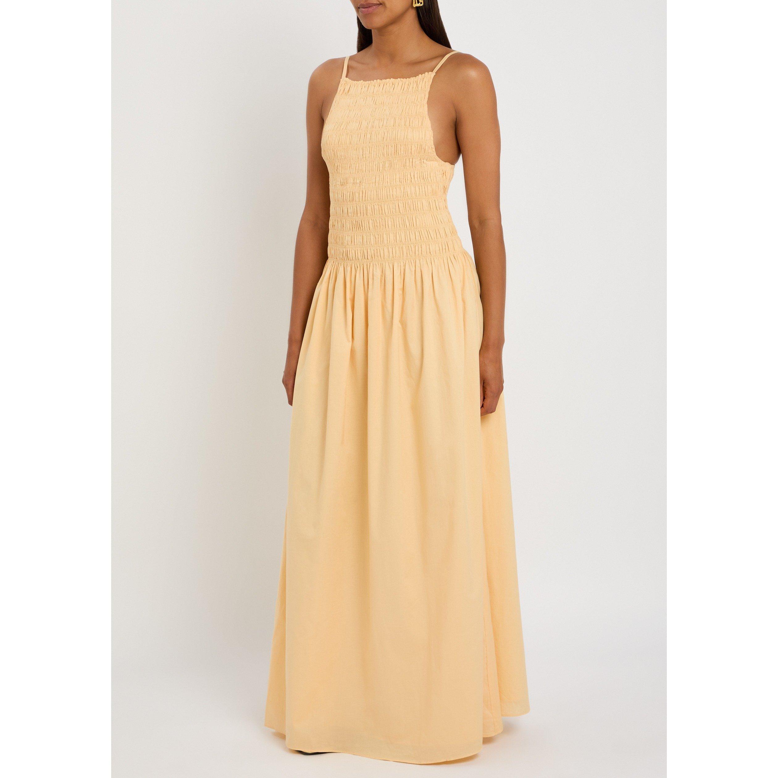 YELLOW - Faithfull The Brand - Women's Laia Cotton Maxi Dress - 2