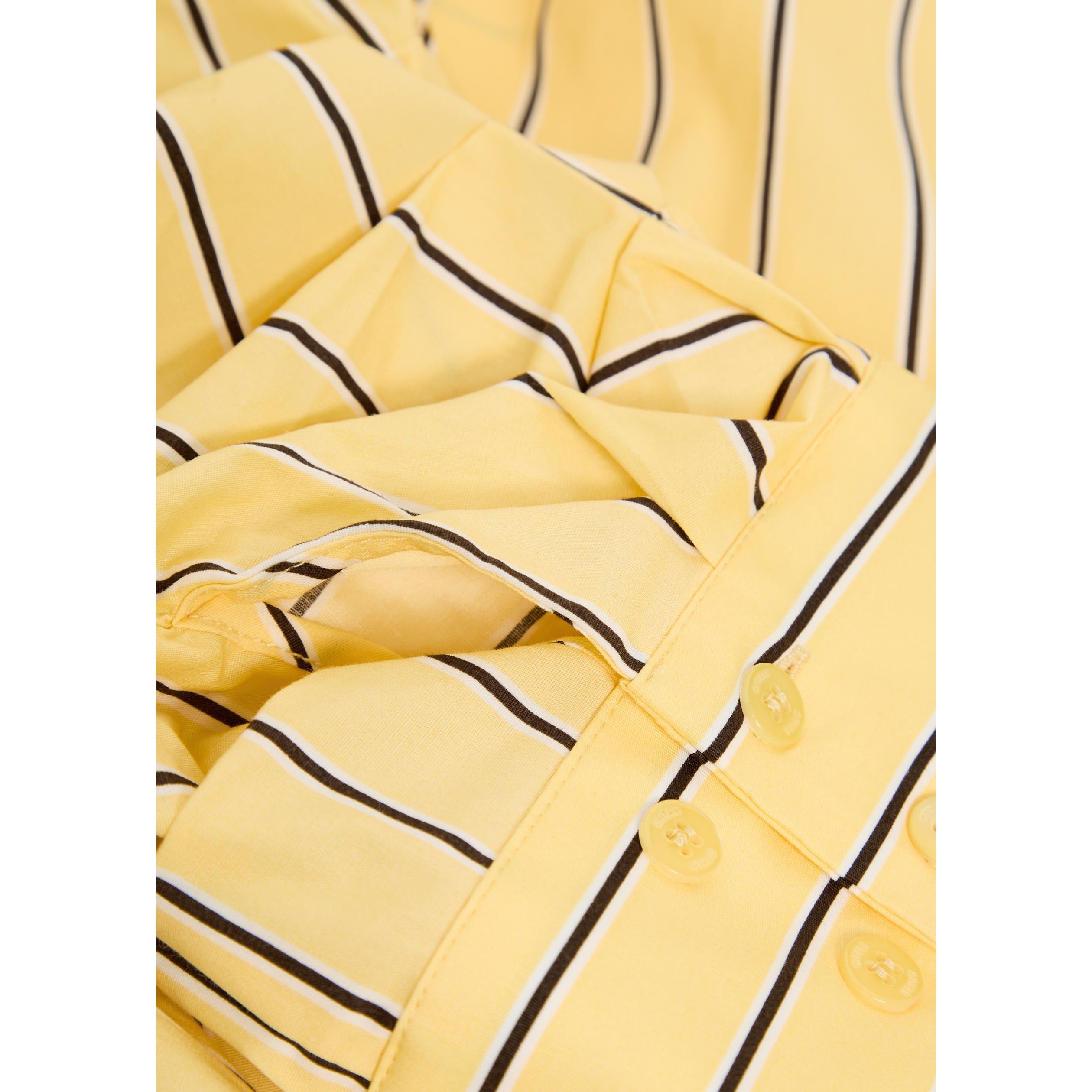 YELLOW AND OTHE - Missoni - Women's Traverse Striped Cotton Bodysuit - 4