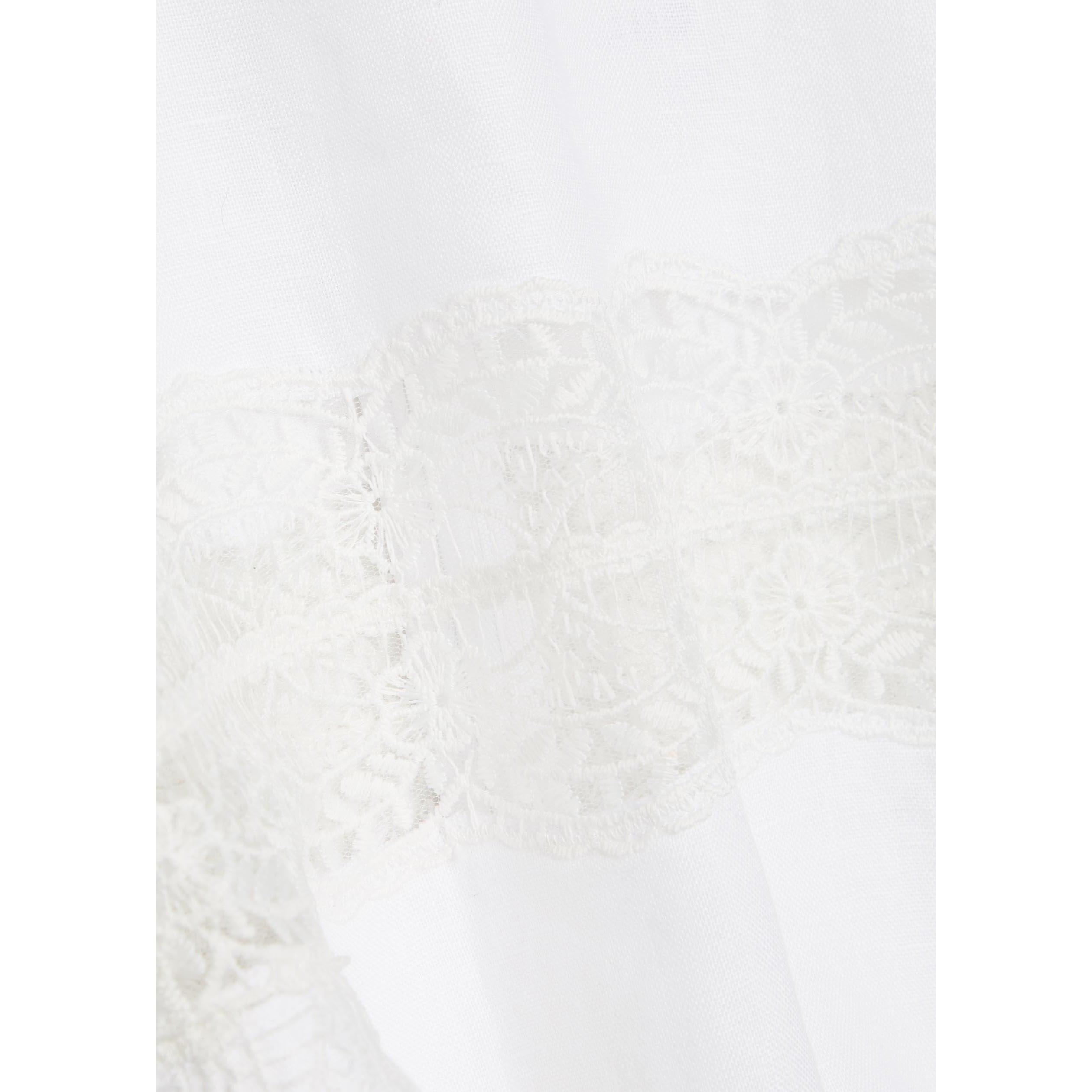 WHITE - Staud - SD AMALINA LINEN MINI DRESS - 4