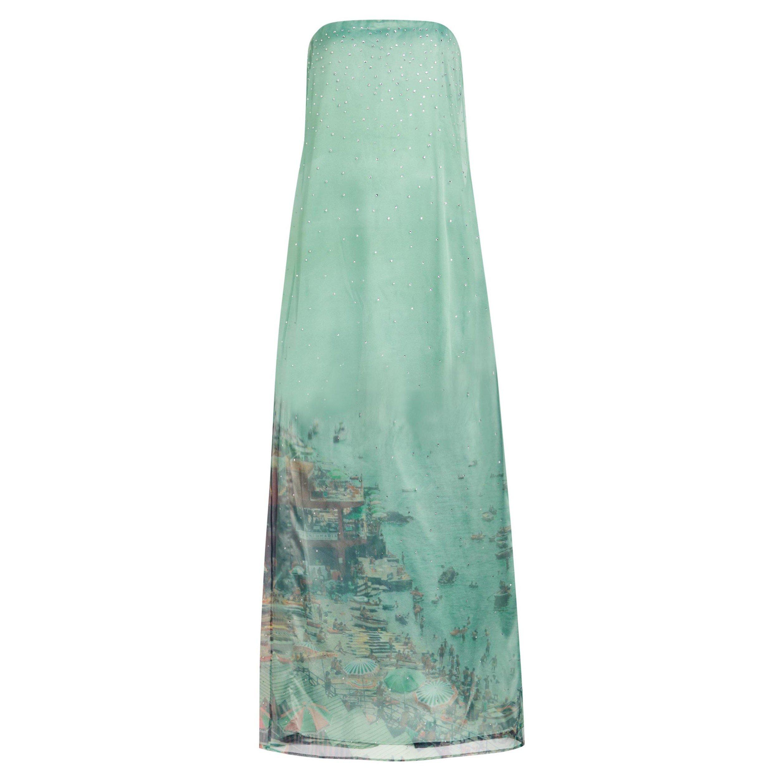 BLUE - Staud - LD AMARA DRESS