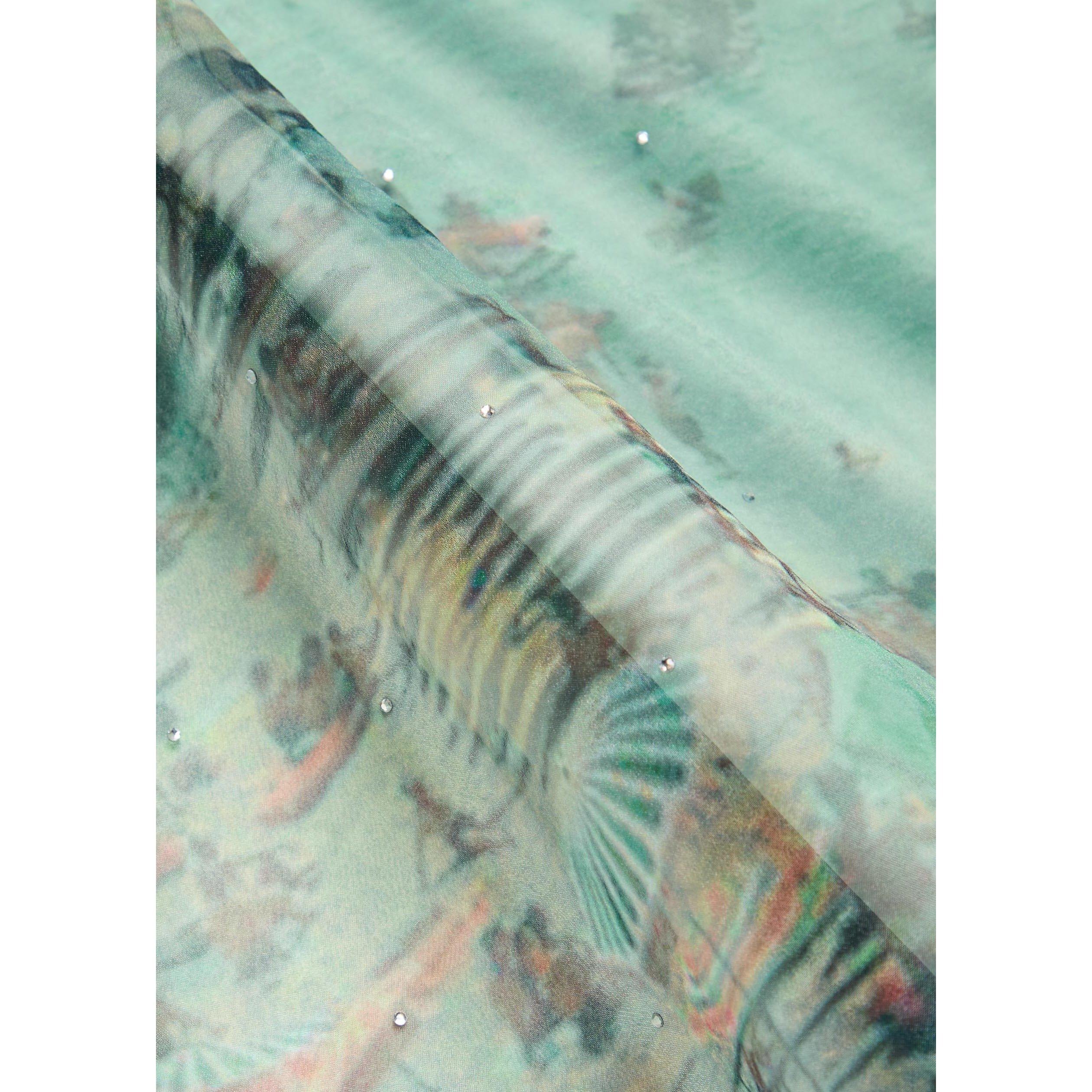 BLUE - Staud - Women's Amara Strapless Maxi Dress - 4