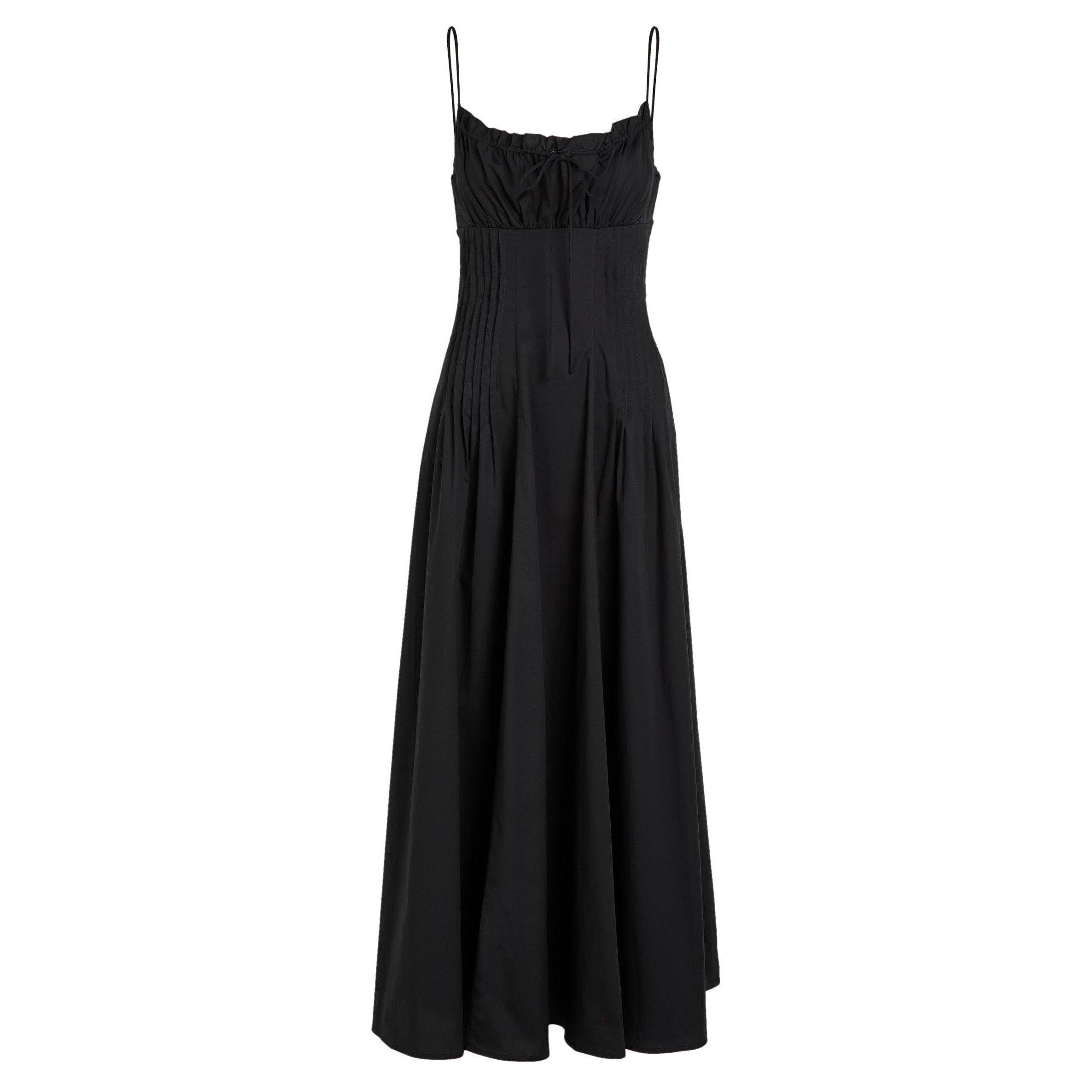 BLACK - Staud - LD MARGI DRESS