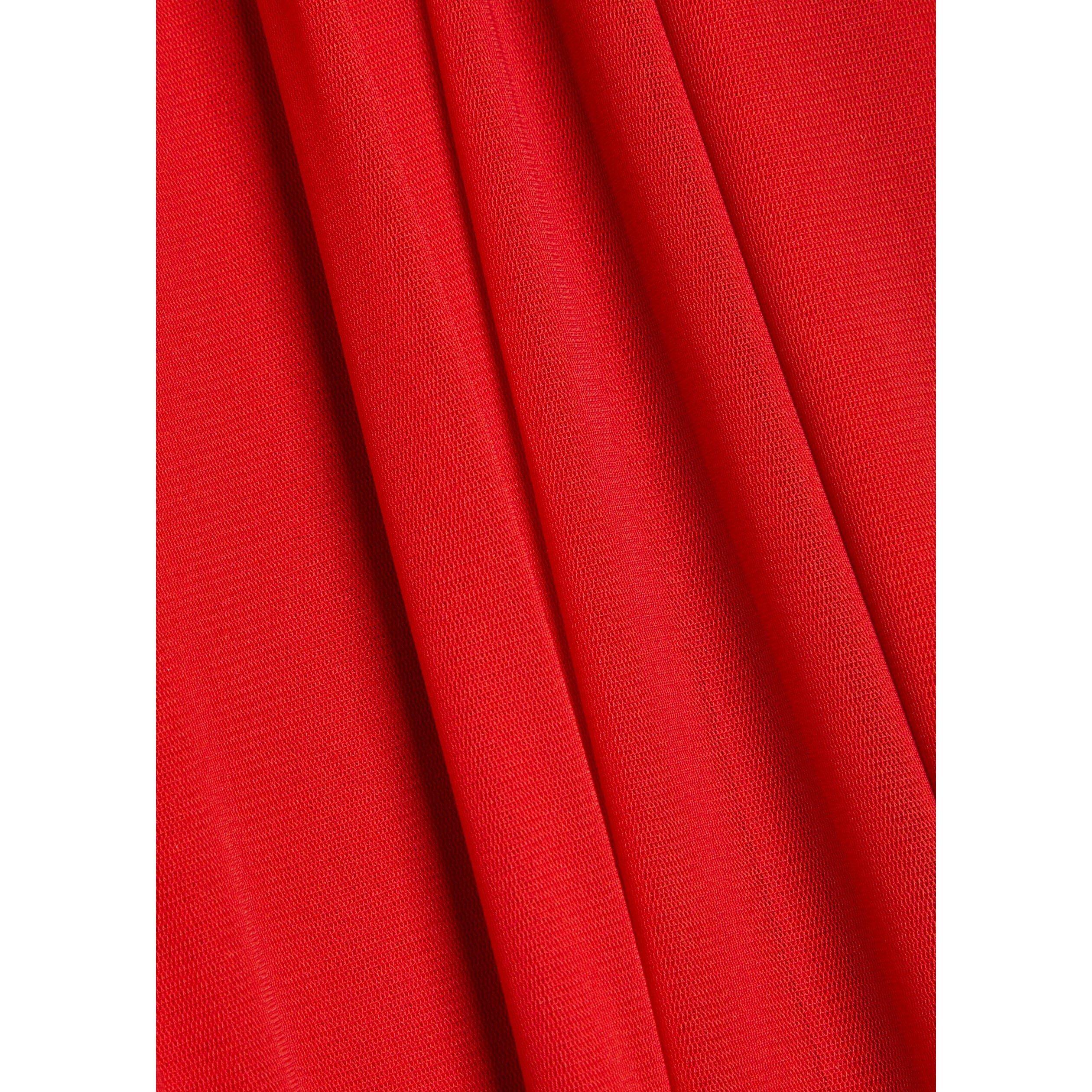 RED - Staud - Women's Liliana Strapless Mesh Maxi Dress - 4