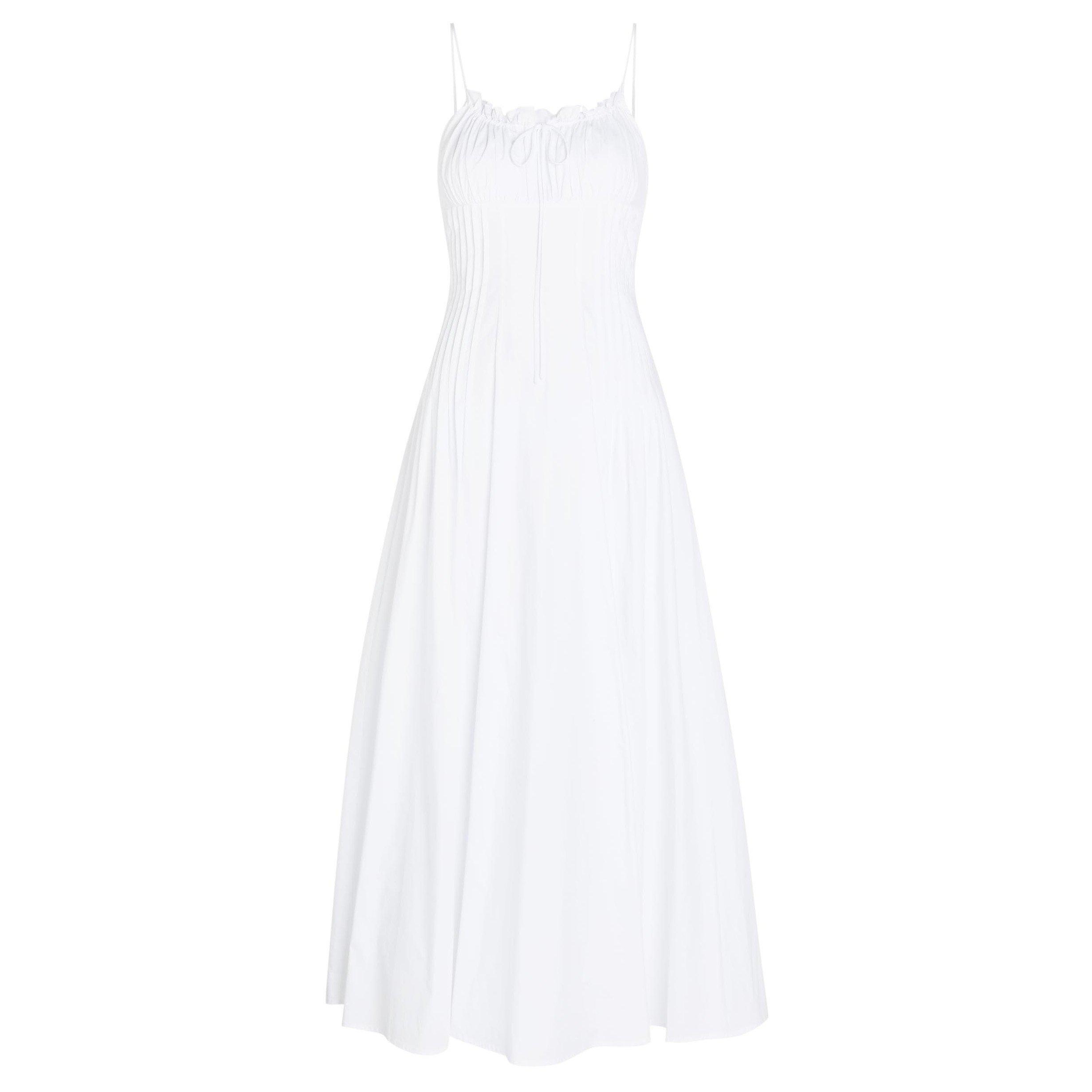 WHITE - Staud - LD MARGI DRESS