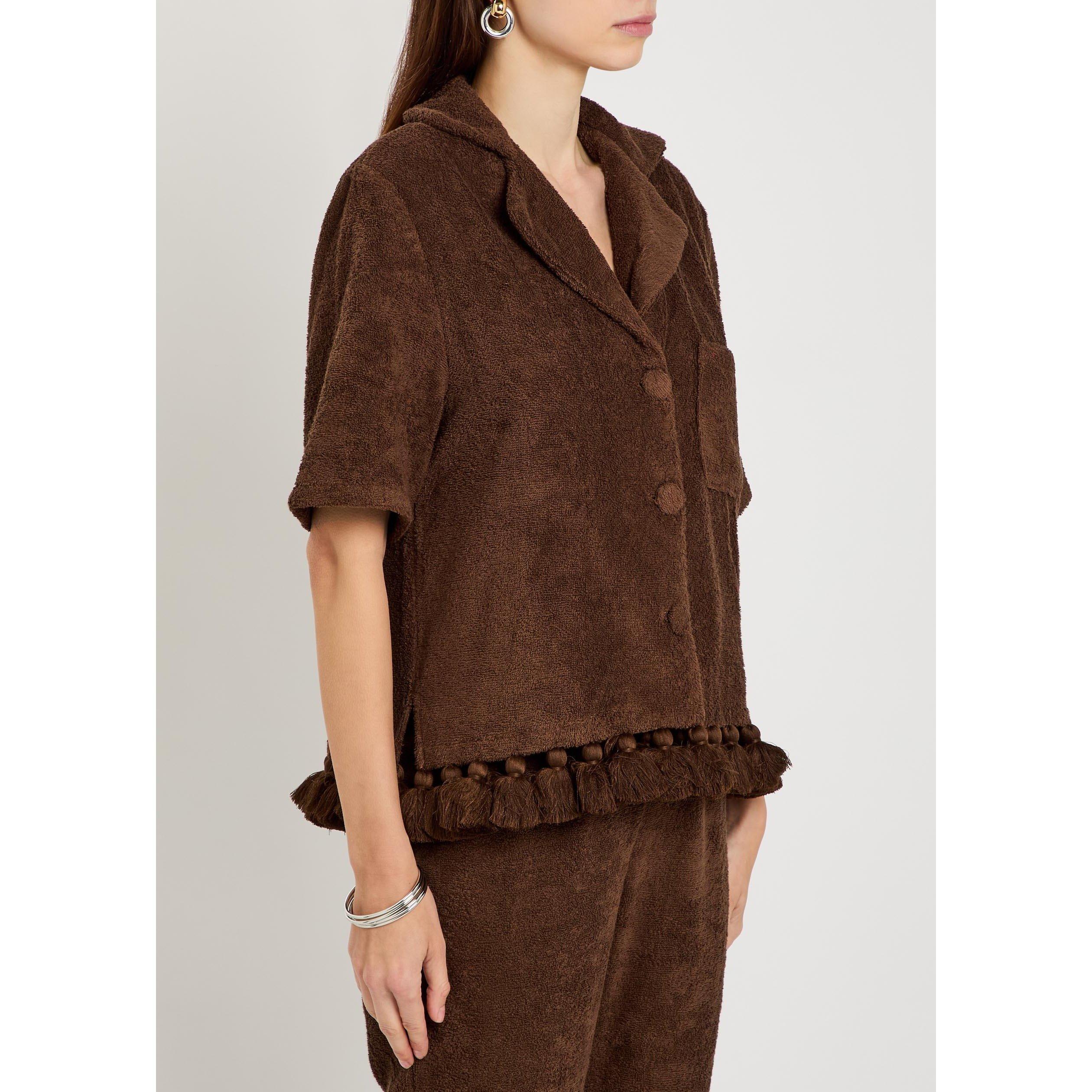 BROWN - Unknown - S CHEMISE ANTONIA SHIRT - 2