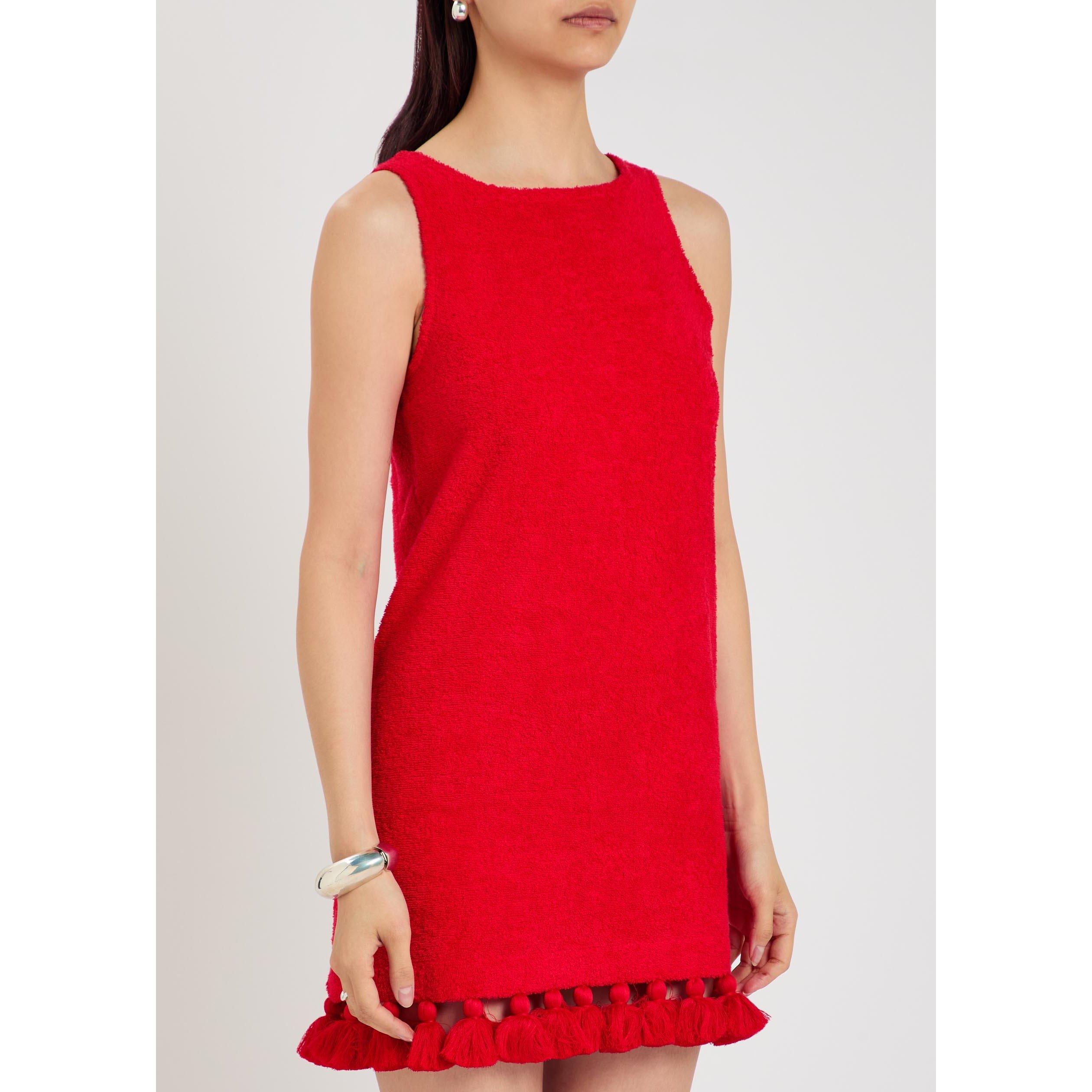 RED - Cap dAntibes - SD ROBE COURTE MANON MINI DRES - 2