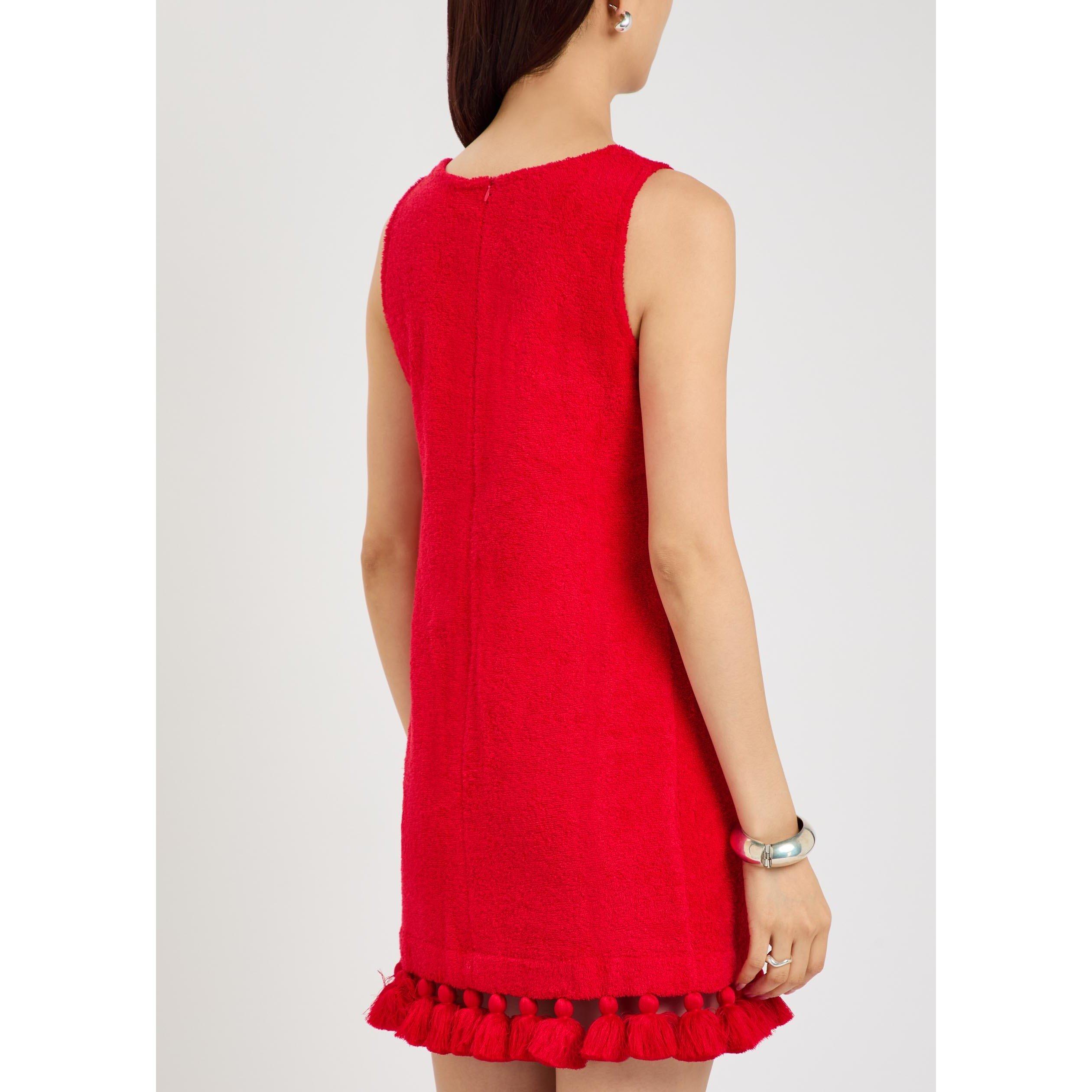 RED - Cap dAntibes - SD ROBE COURTE MANON MINI DRES - 3