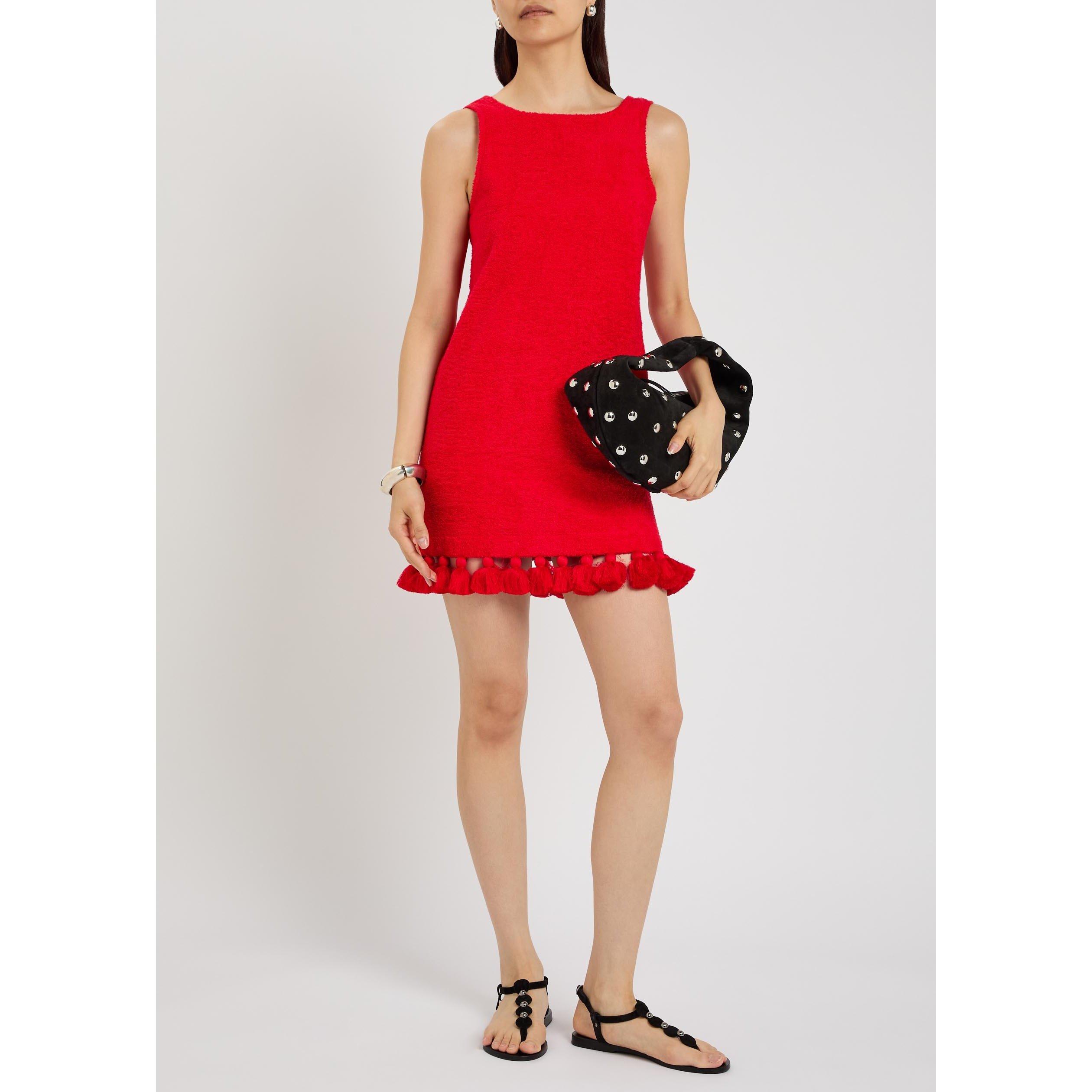 RED - Cap dAntibes - SD ROBE COURTE MANON MINI DRES - 5