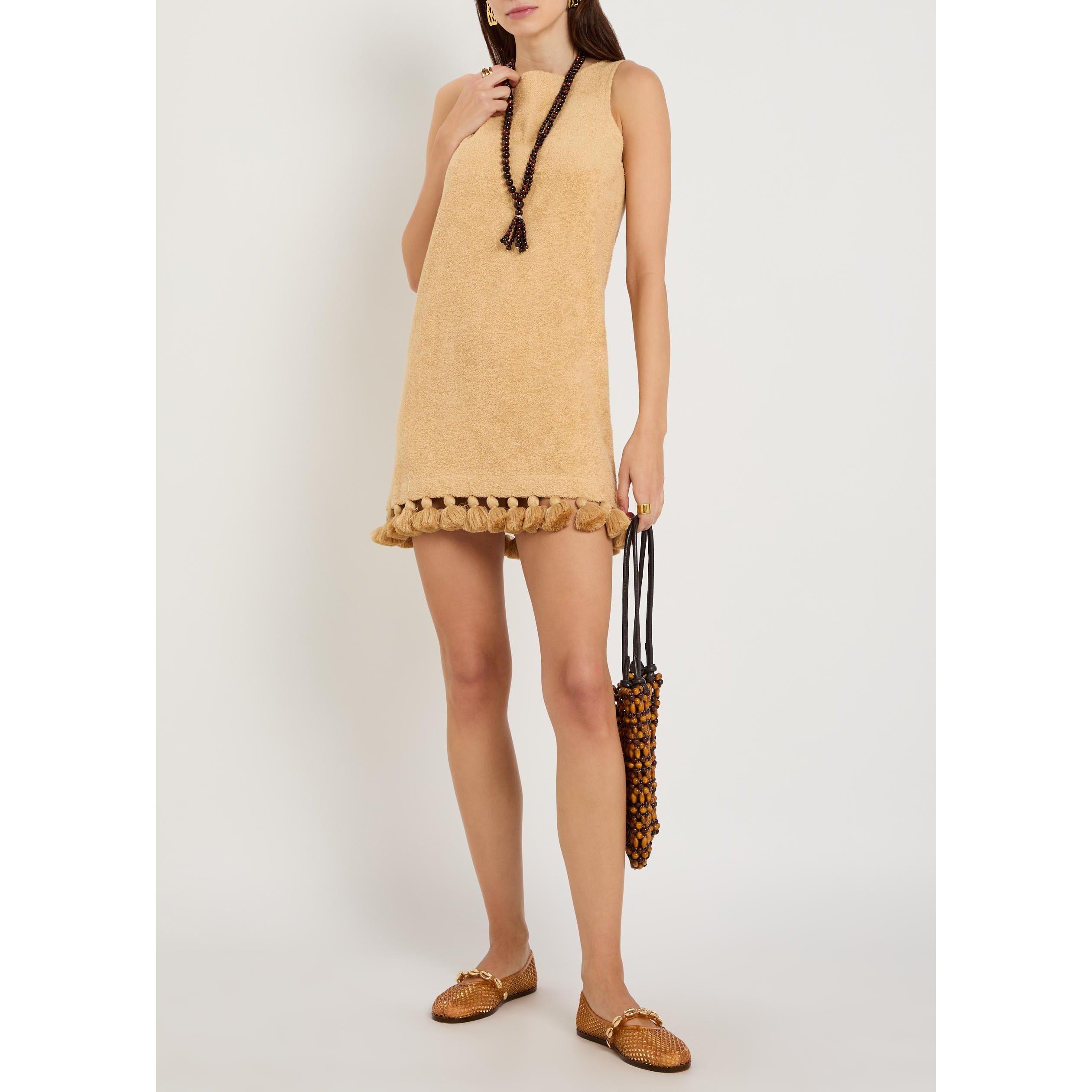 BEIGE - Unknown - SD ROBE COURTE MANON MINI DRES - 5