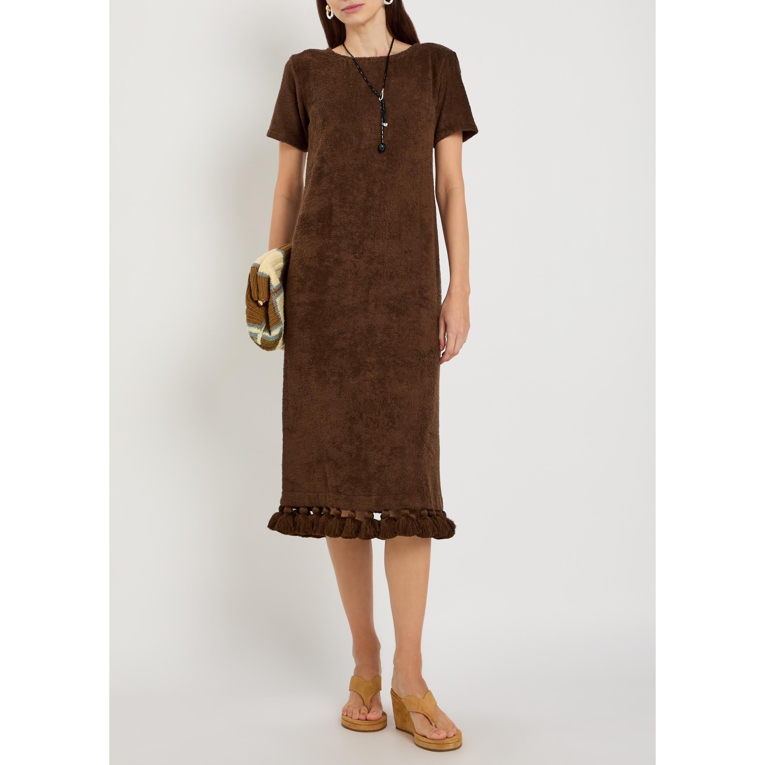 BROWN - Unknown - LD ROBE LONGUE MANCHE JOY LG D - 5