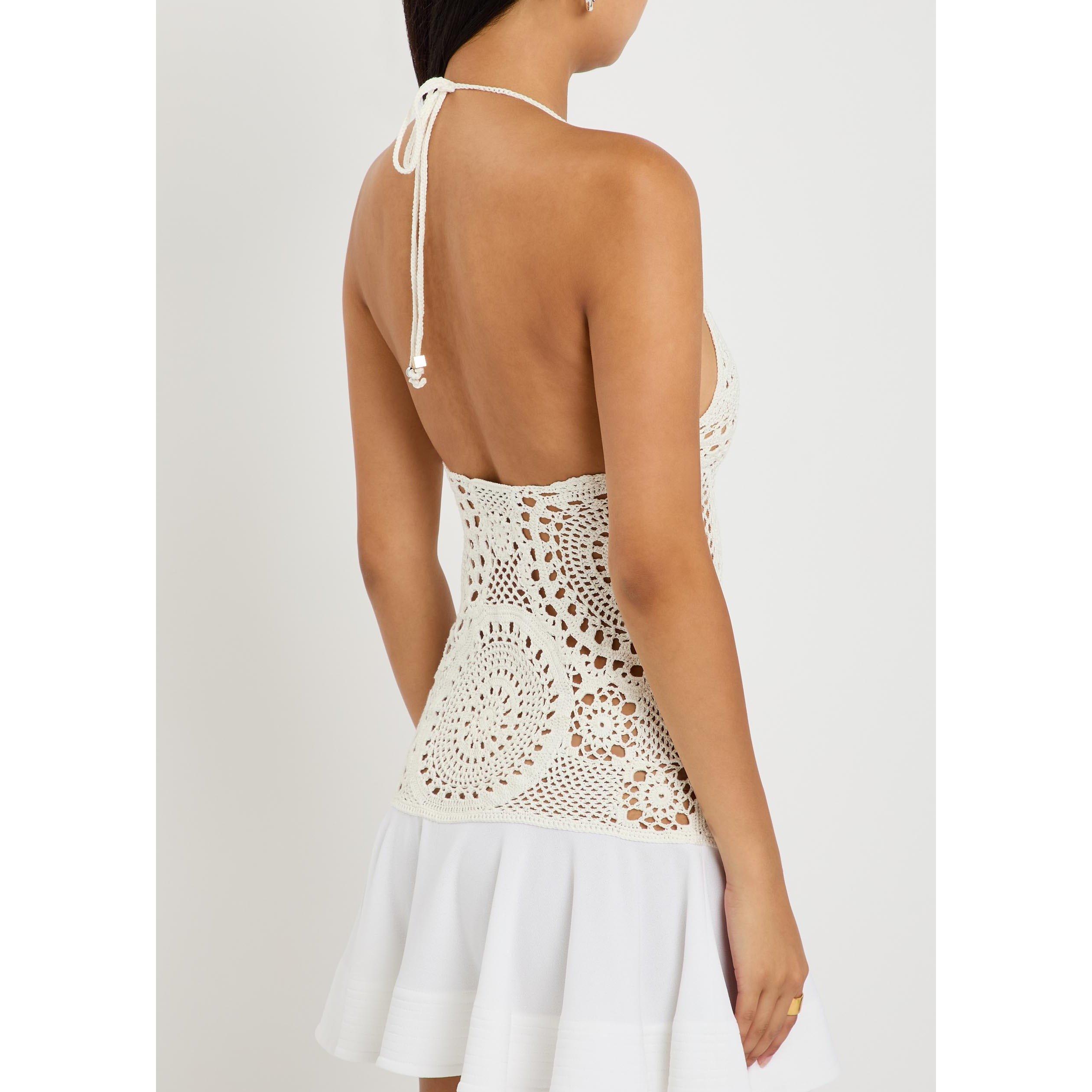 OFF WHITE - Jacquemus - LA ROBE NAPPERON COURTE - 3