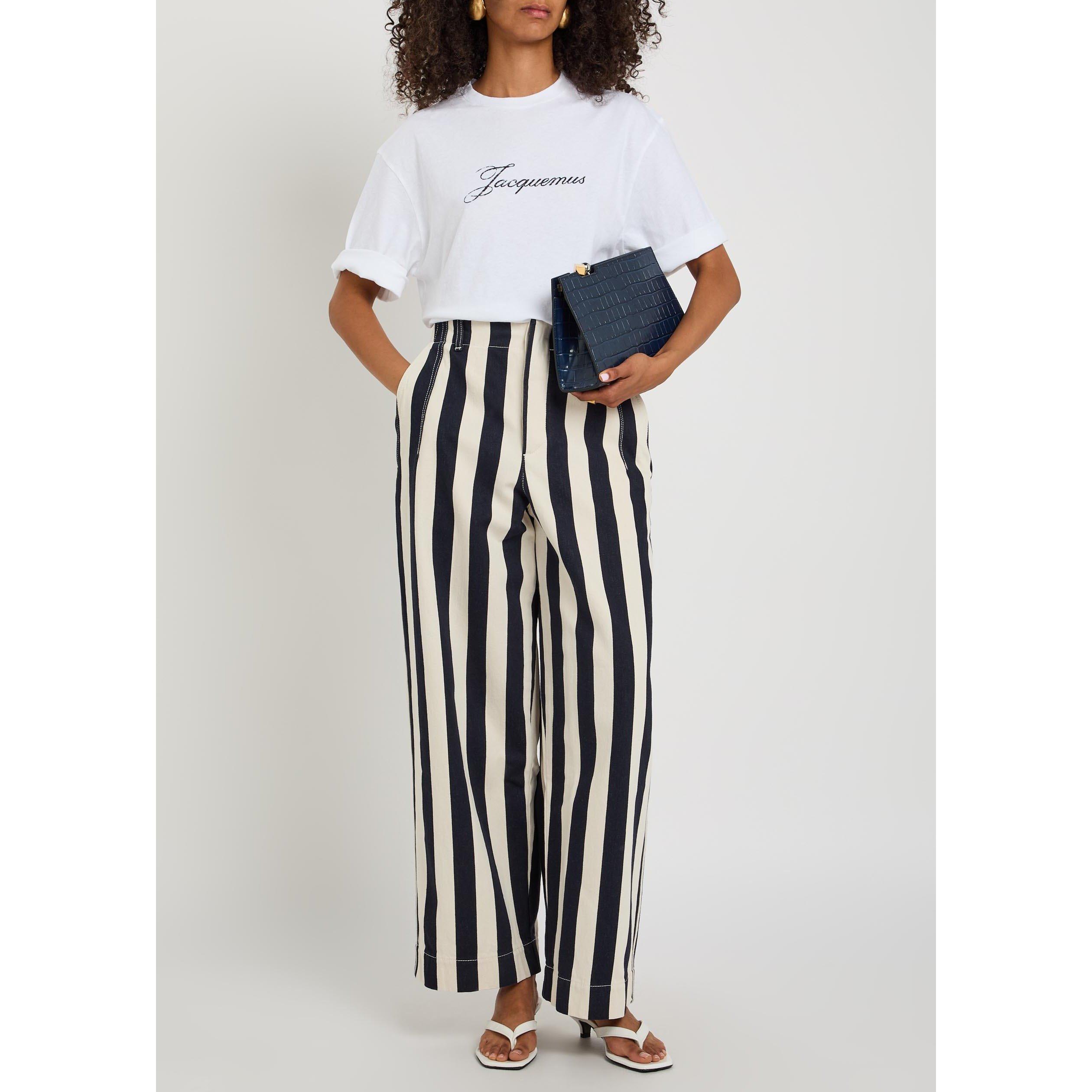 WHITE - Jacquemus - Women's Cotton Short-Sleeve T-Shirt - 5