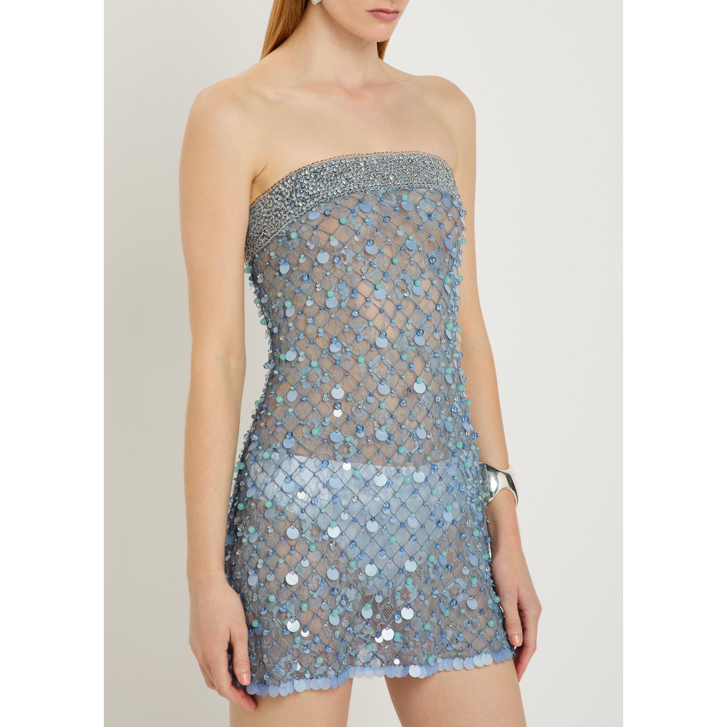 BLUE - Roberta Einer - SD FISHNET MINI BANDEAU - 2