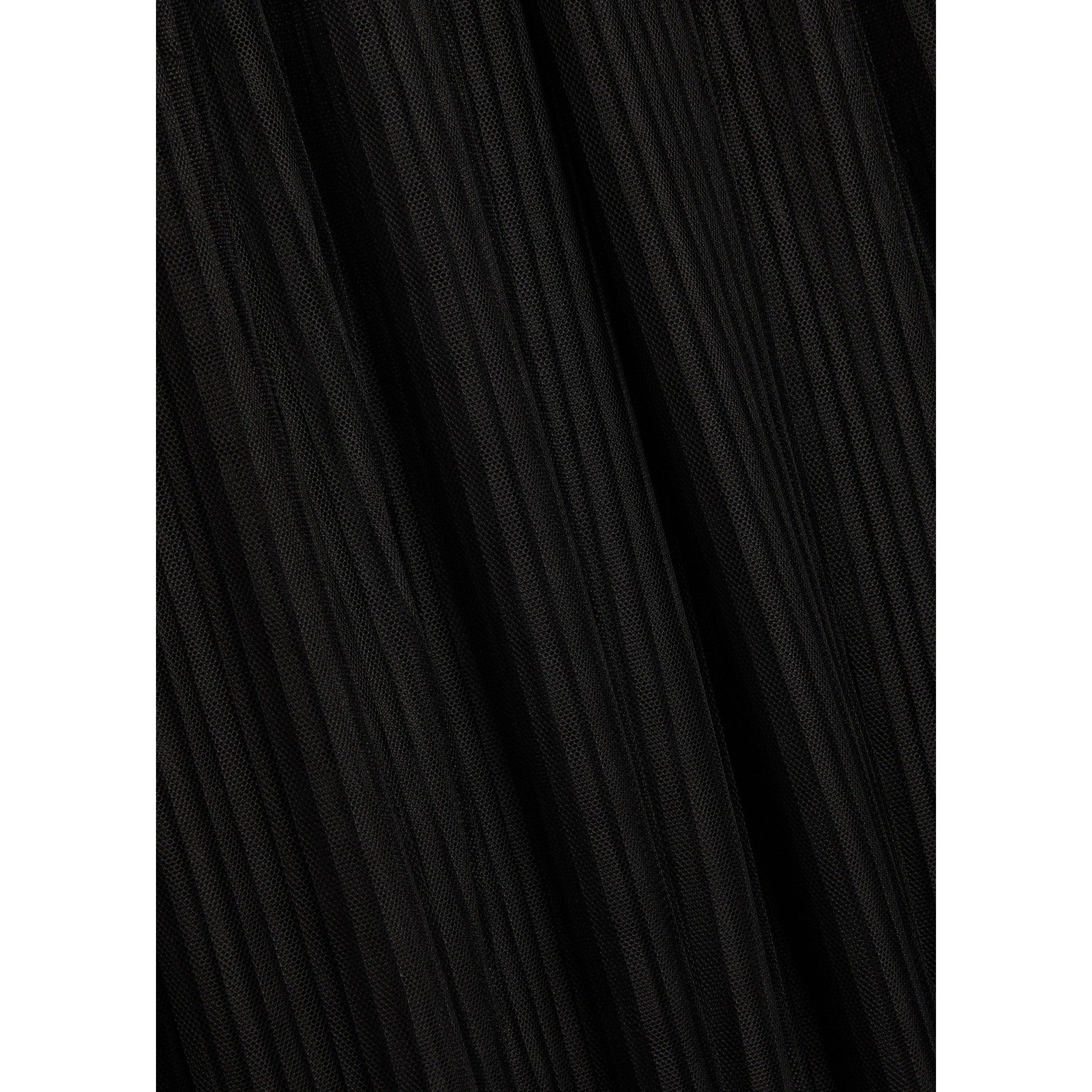 BLACK - Nensi Dojaka - CORSETTED DRAPED GOWN - 4