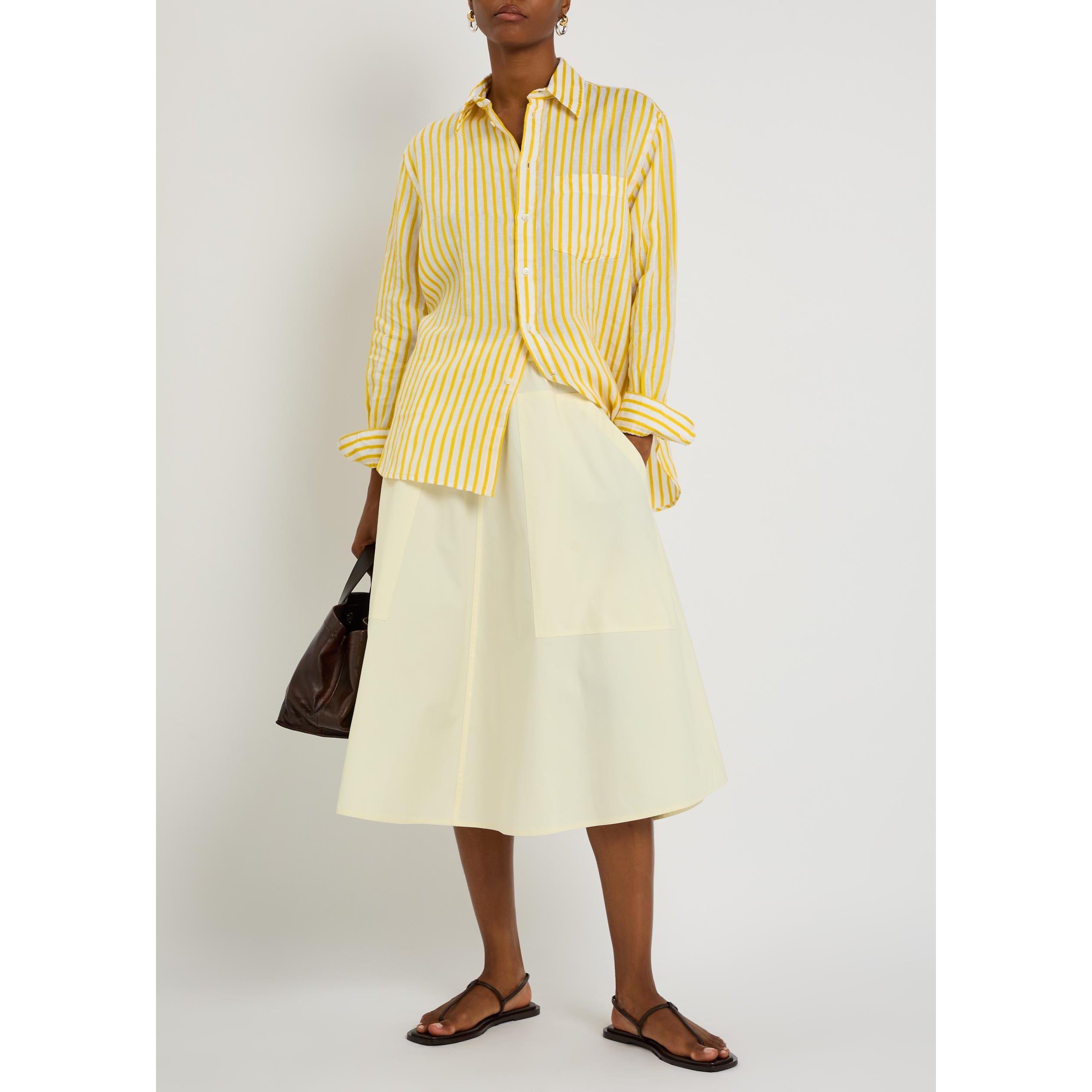 YELLOW - Polo Ralph Lauren - S WOVEN SPORT STRIPE SHIRT - 5