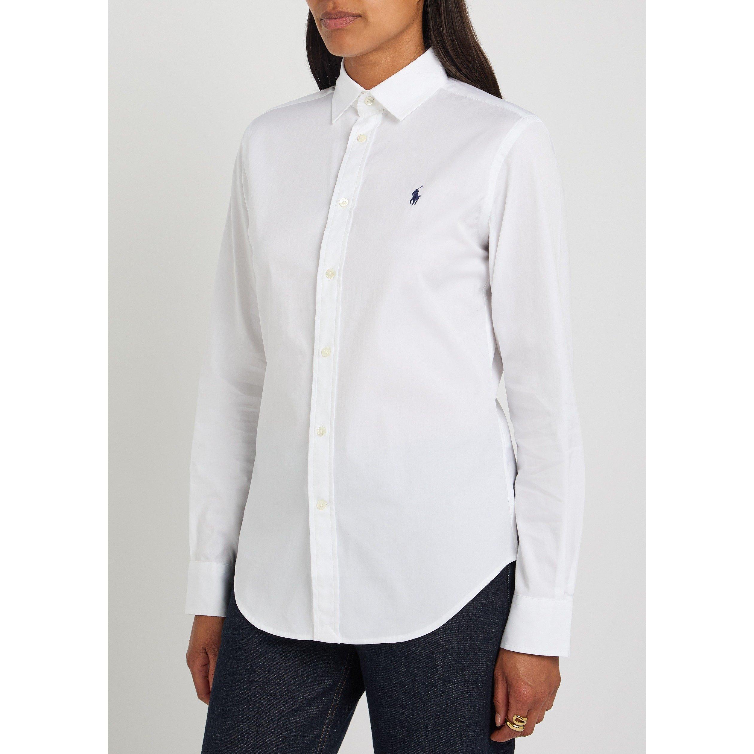 WHITE - Polo Ralph Lauren - S LS CRLTE ST LS BUTTON FRONT - 2