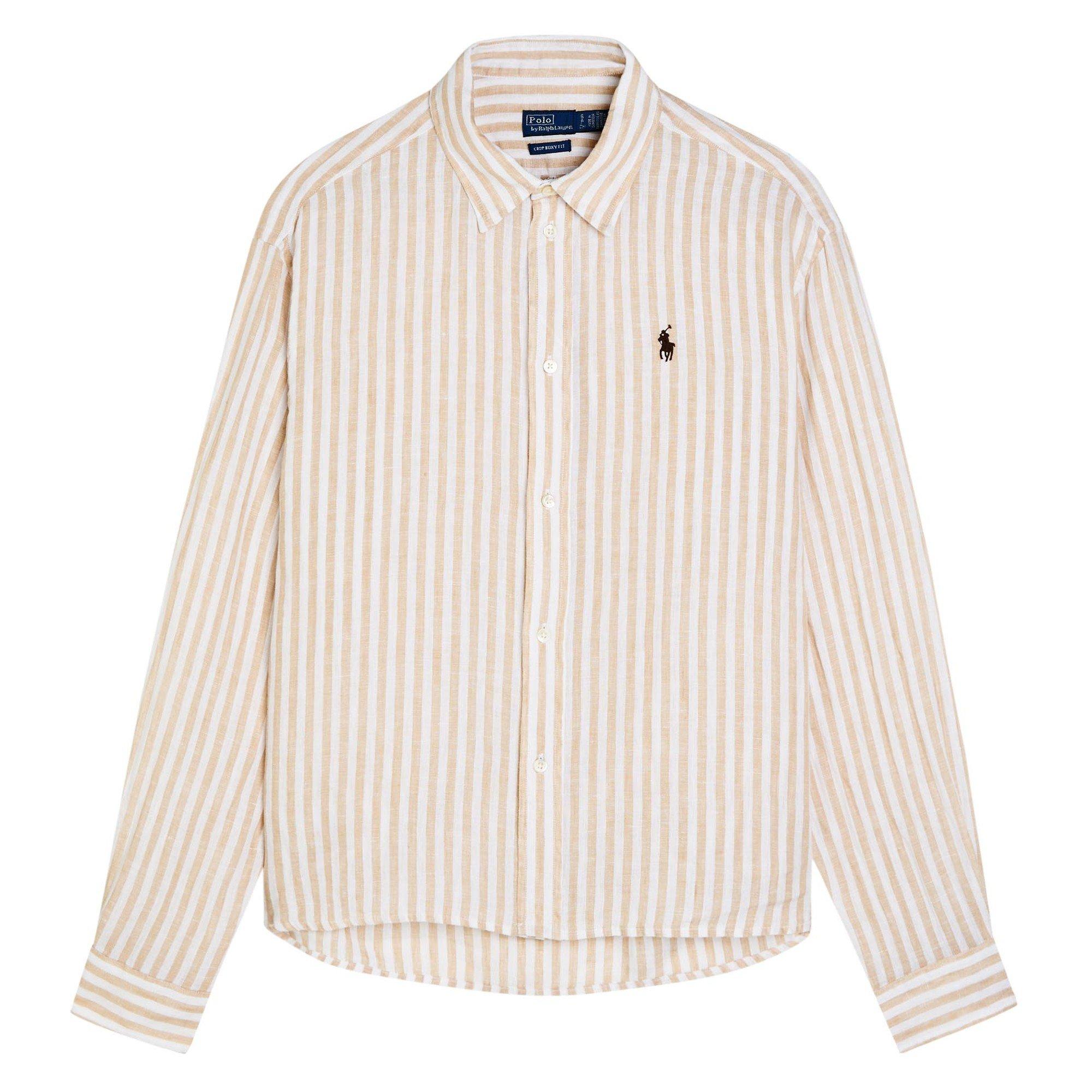 WHITE AND OTHER - Polo Ralph Lauren - S N WD CRP ST LONG SLEEVE BUTT - 1