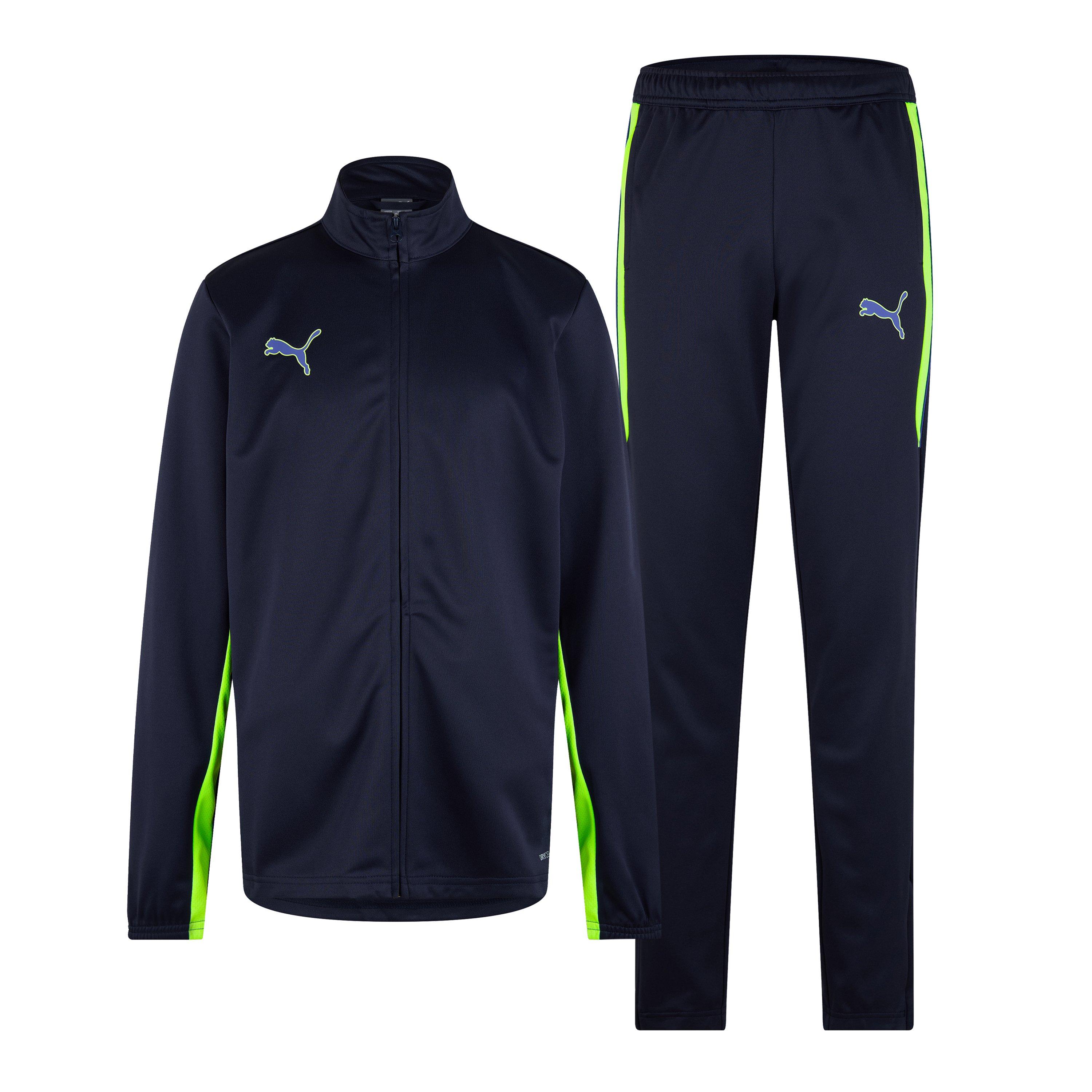 Puma Finesse Performance Tracksuit Set Junior Trainingsanzuge Sports Direct