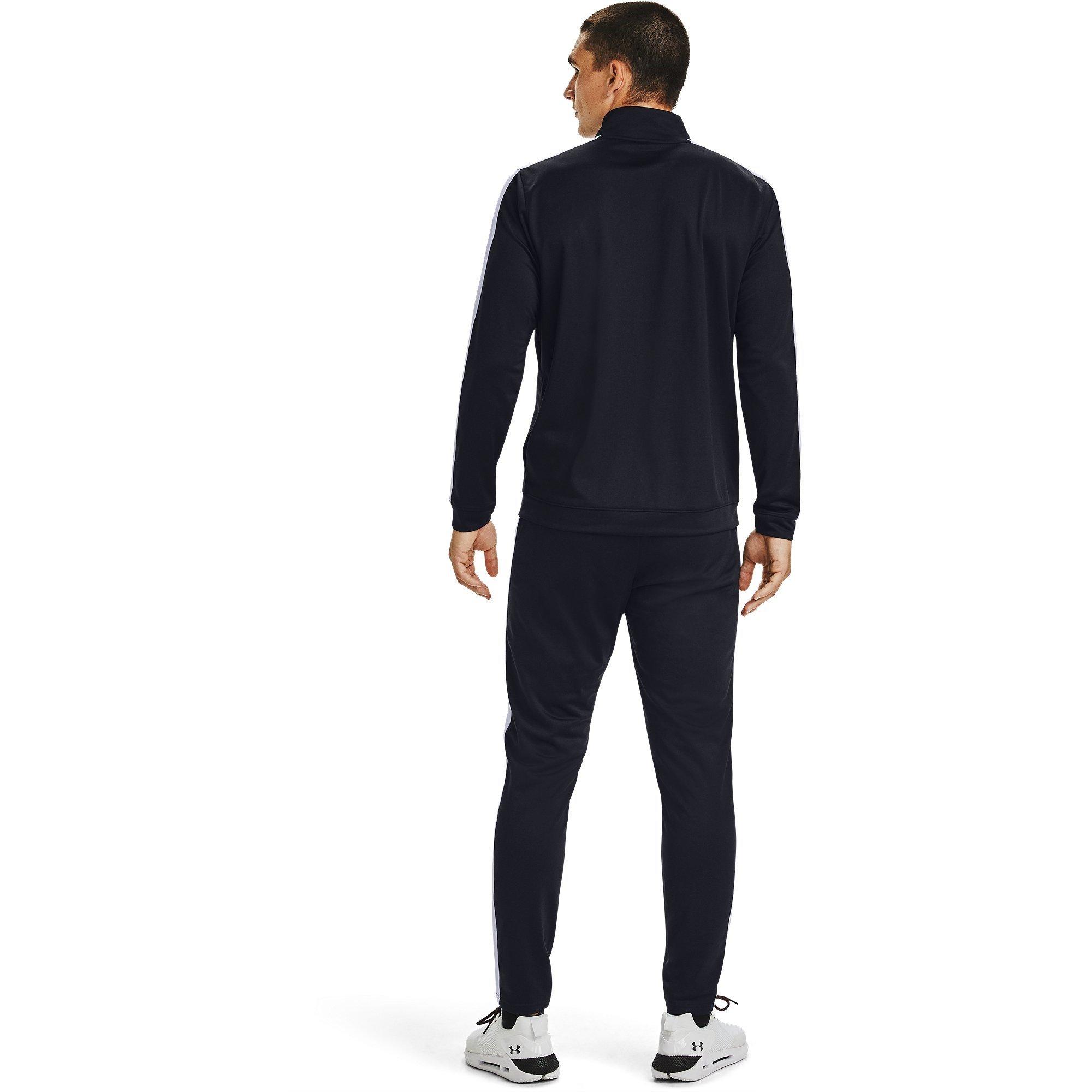 Negro/Blanco - Under Armour - Armour UA Rival Knit Tracksuit Men's - 4