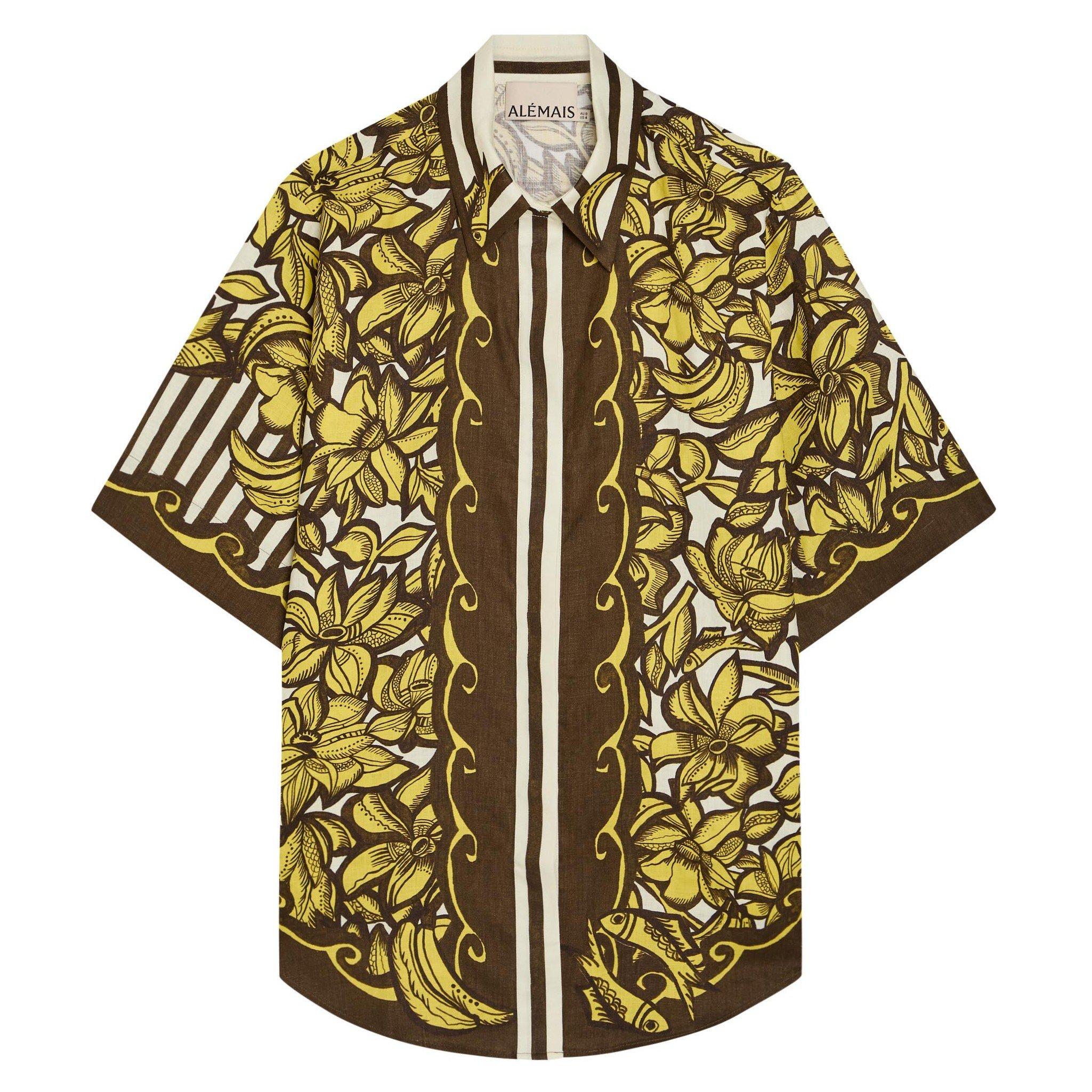 YELLOW - Alemais - S MONA SHIRT