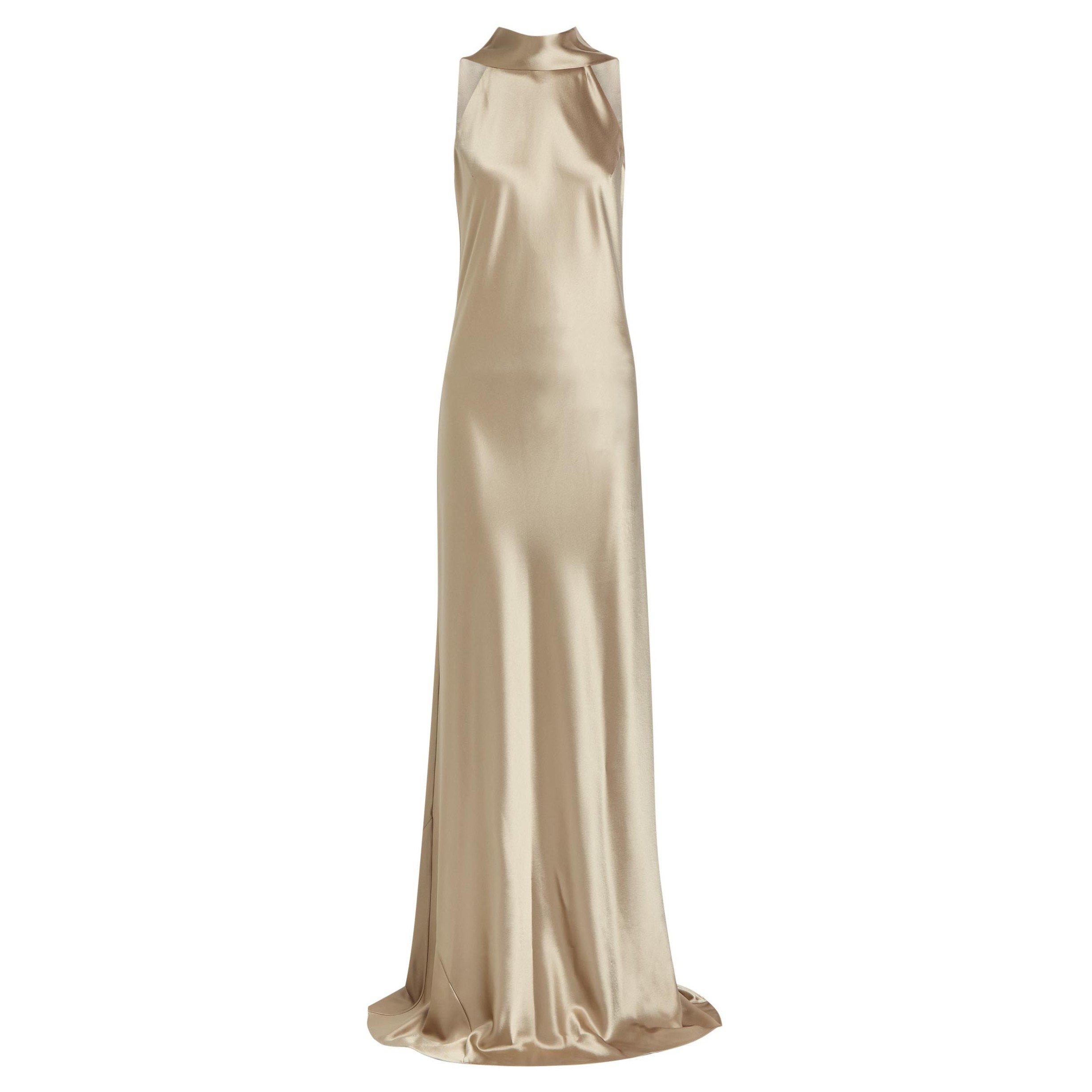 BEIGE - Galvan - LD SIENNA GOWN - 1