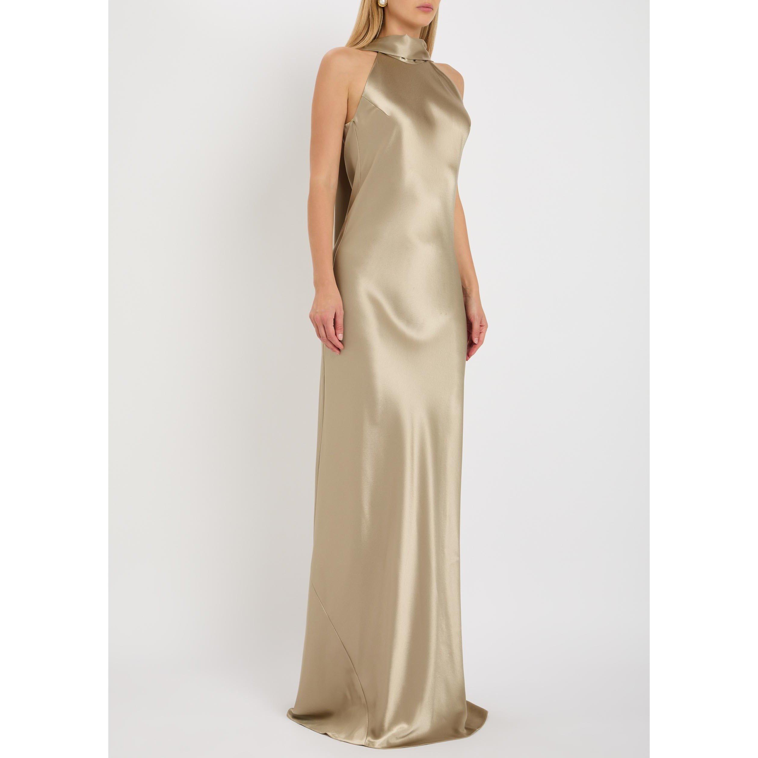 BEIGE - Galvan - LD SIENNA GOWN - 2