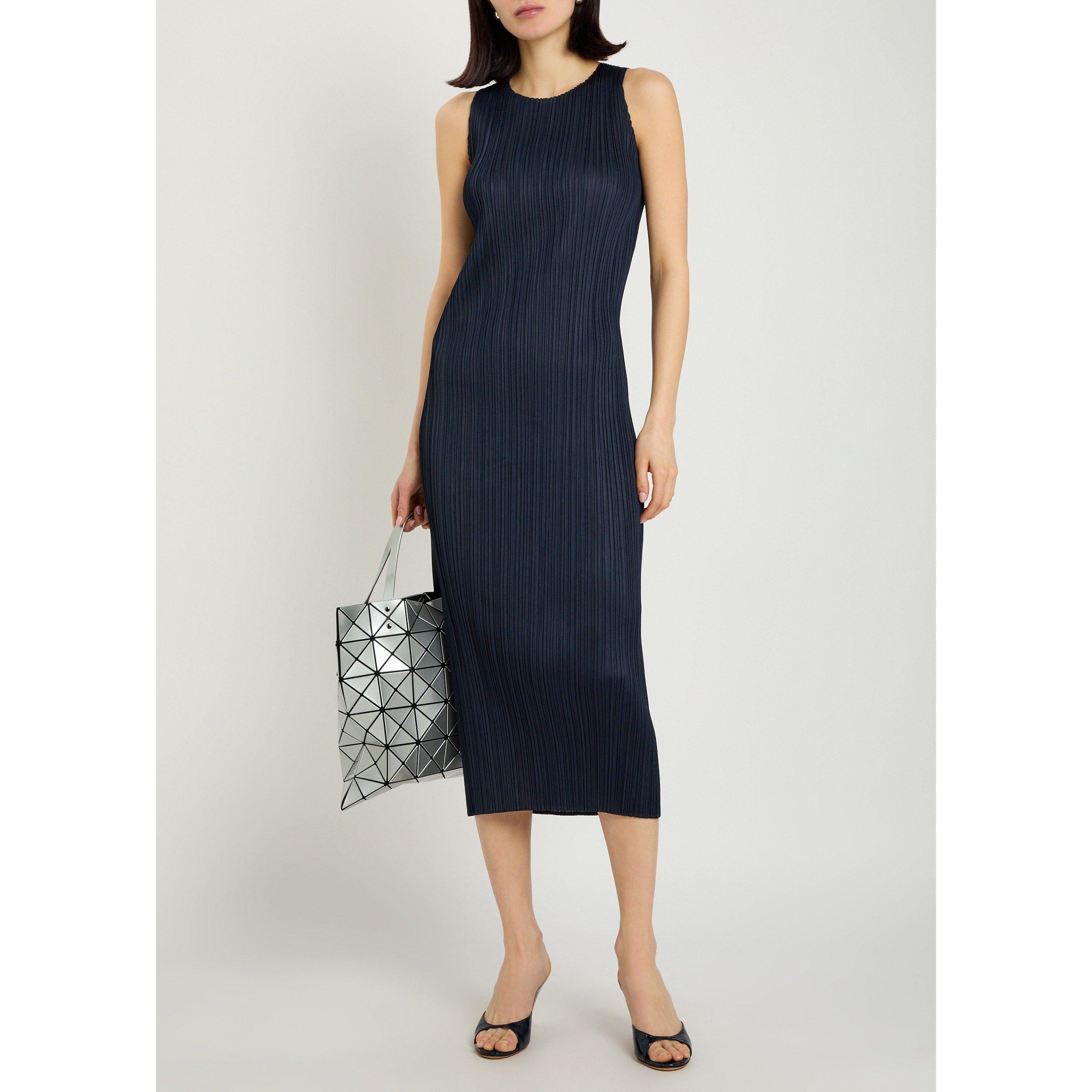 NAVY - Issey Miyake - Women's Pleated Maxi Dress - 5