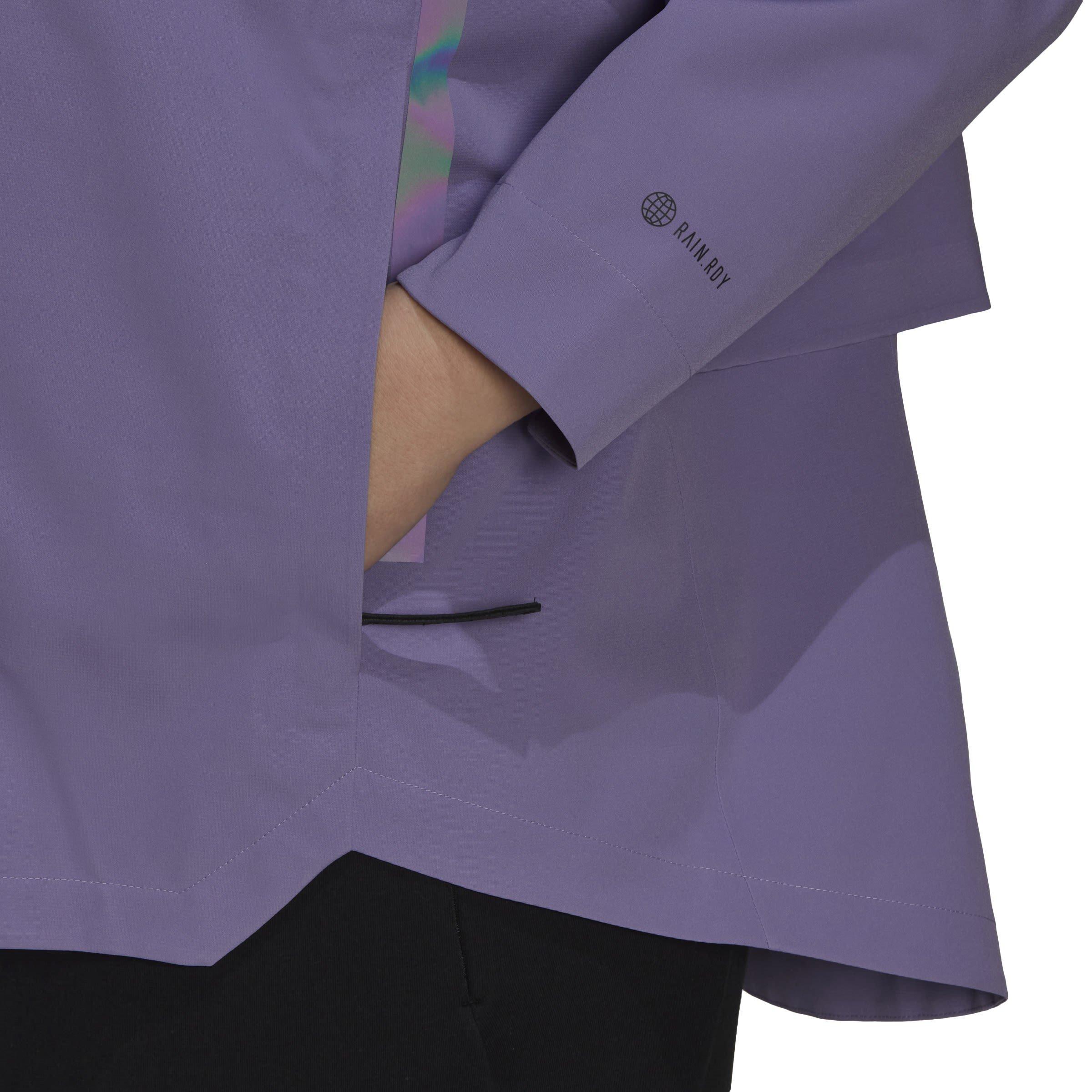 Lilla - adidas - Myshelter Waterproof Breathable Rain Anorak - 6