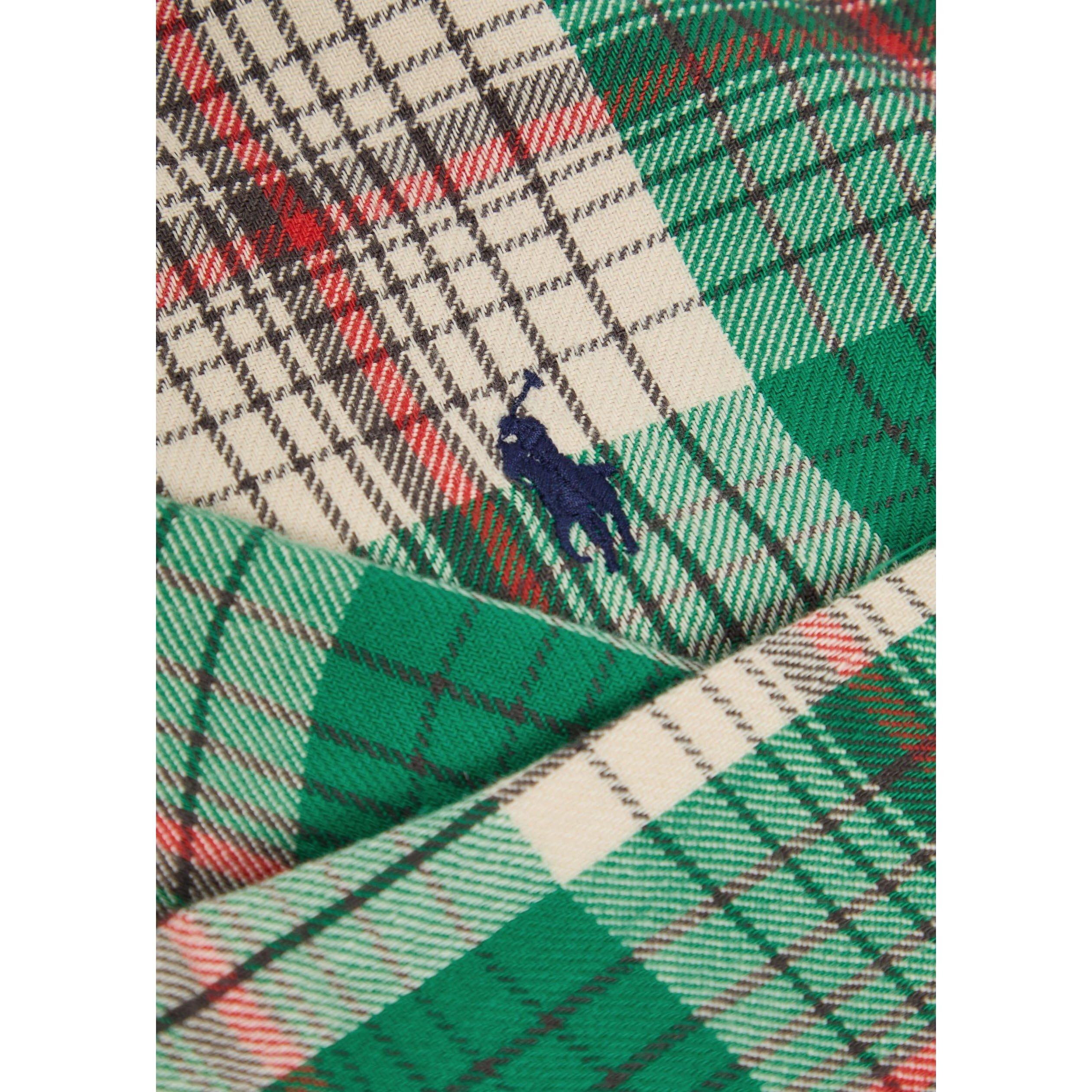 GREEN AND OTHER - Polo Ralph Lauren - Women's Check Cotton Long-Sleeve Shirt - 4