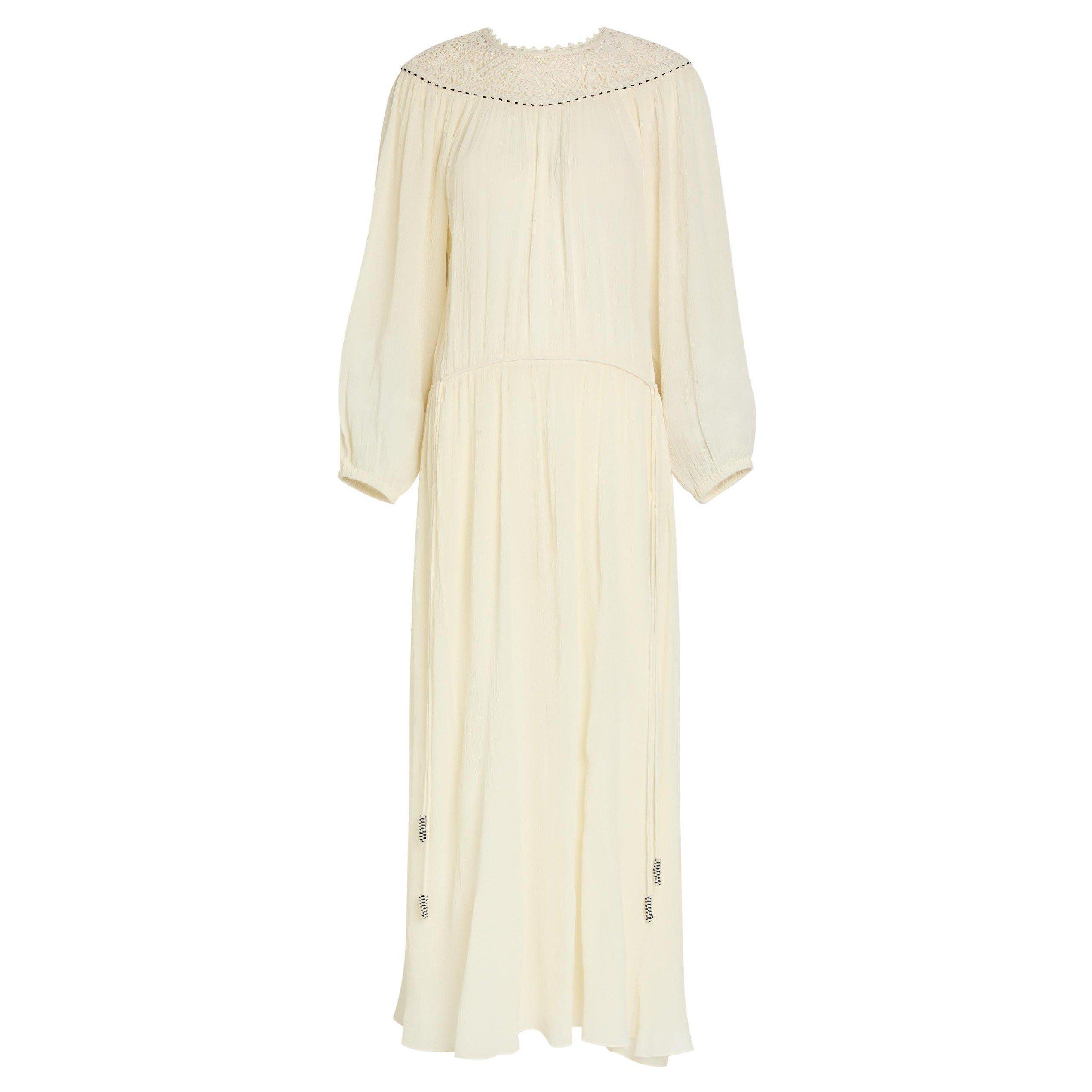 ECRU - Isabel Marant - Women's Nydia Silk Maxi Dress - 1