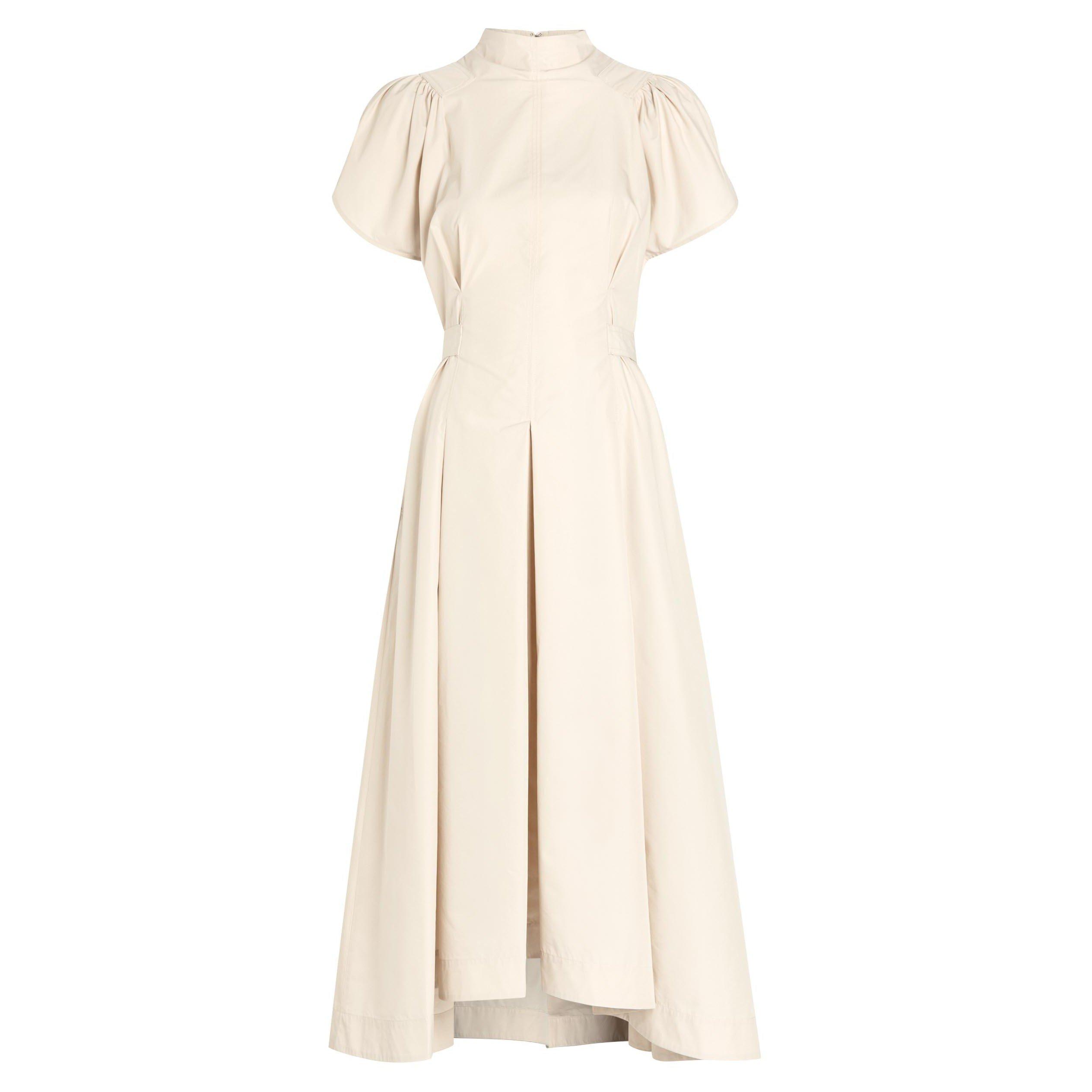 STONE - Philip Lim - PUFF SS SIDE-TIE COTTON POPLIN - 1